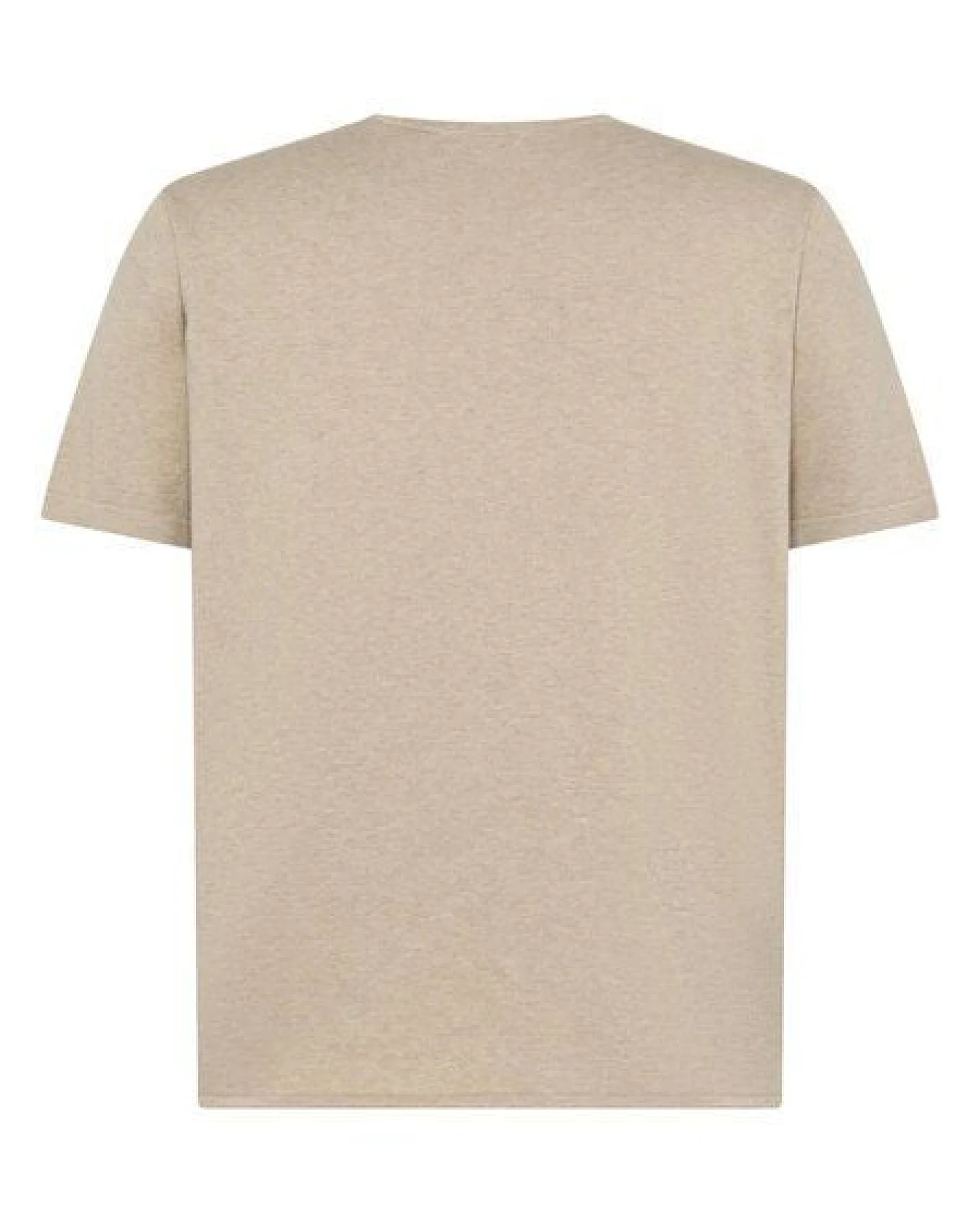 KnowledgeCotton Apparel Gestricktes T-Shirt aus Bio-Baumwolle und Kaschmir – Ansicht 4