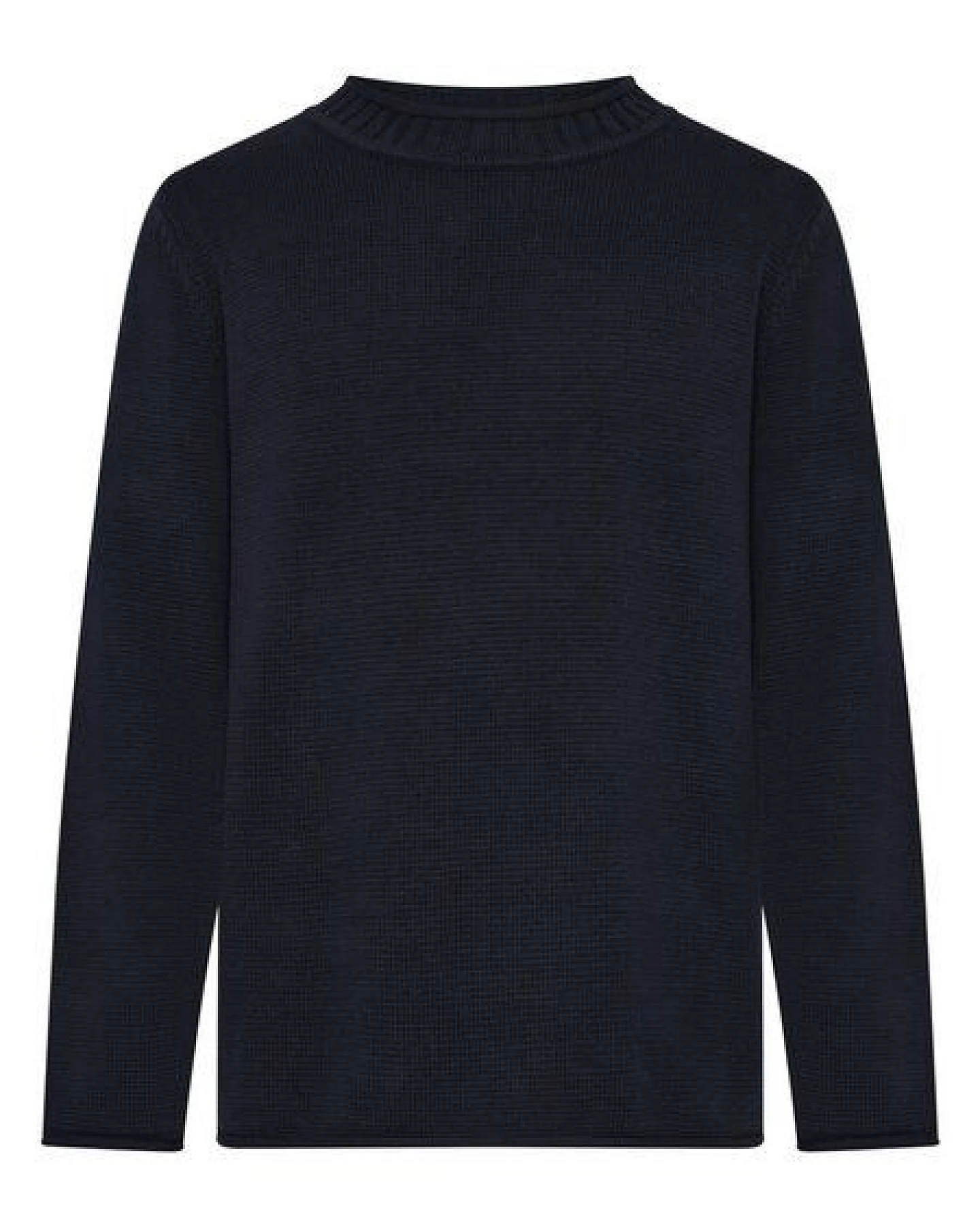 KnowledgeCotton Apparel Leichter Pullover mit Rundhalsausschnitt aus Bio-Baumwolle – Ansicht 3