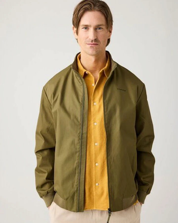 KnowledgeCotton Apparel Leichte Jacke CANVAS aus funktionaler Bio-Baumwolle