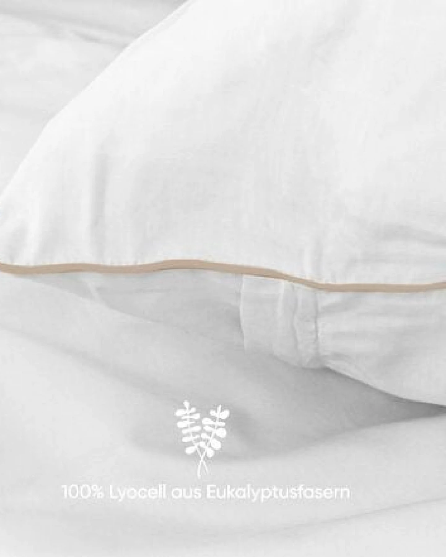 jilda-tex Luxus Premium-Bettwäsche aus Eukalyptus 100% Lyocell Tencel Perkalbettwäsche MADE IN GREEN – Ansicht 3