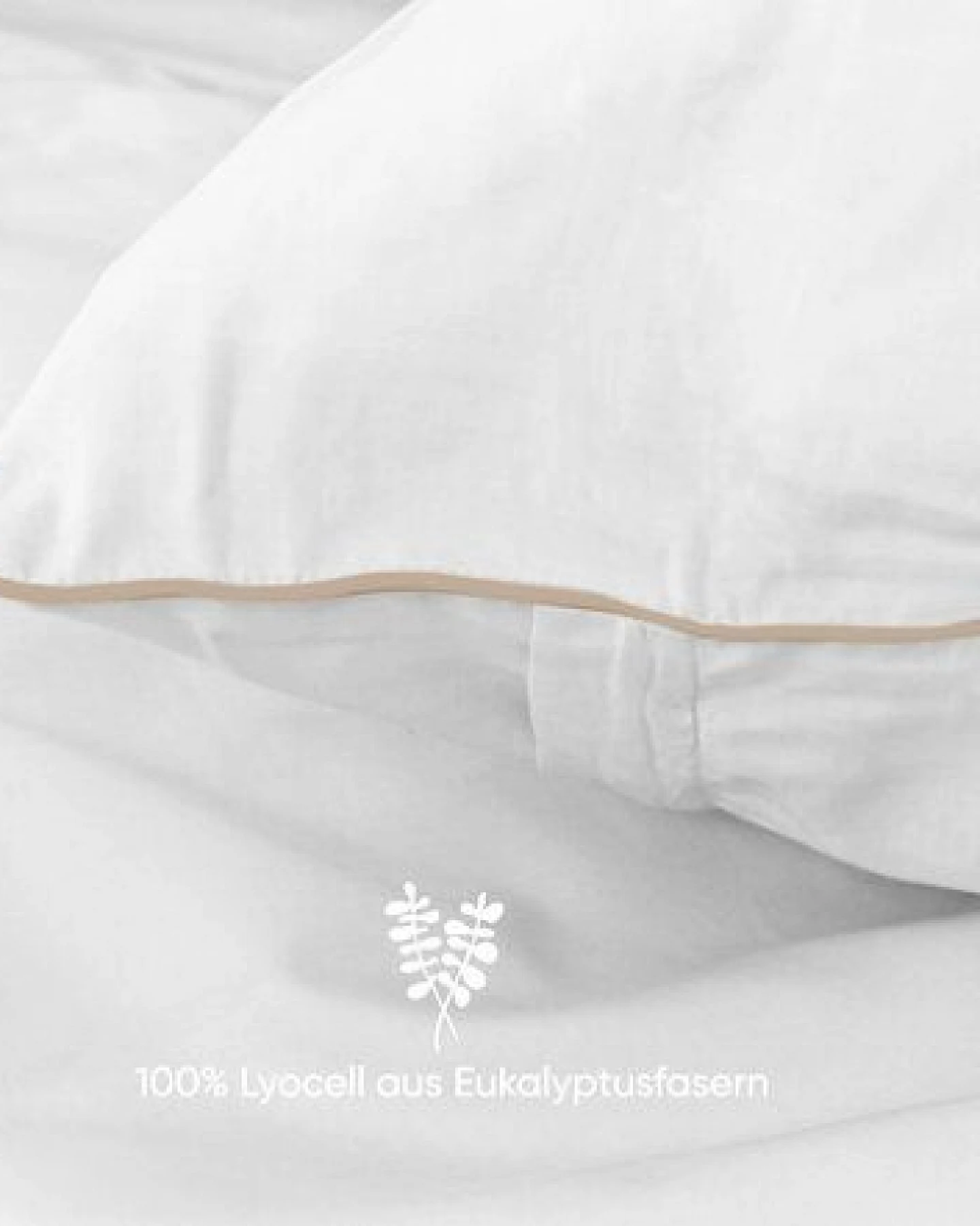 jilda-tex Luxus Premium-Bettwäsche aus Eukalyptus 100% Lyocell Tencel Perkalbettwäsche MADE IN GREEN – Ansicht 3