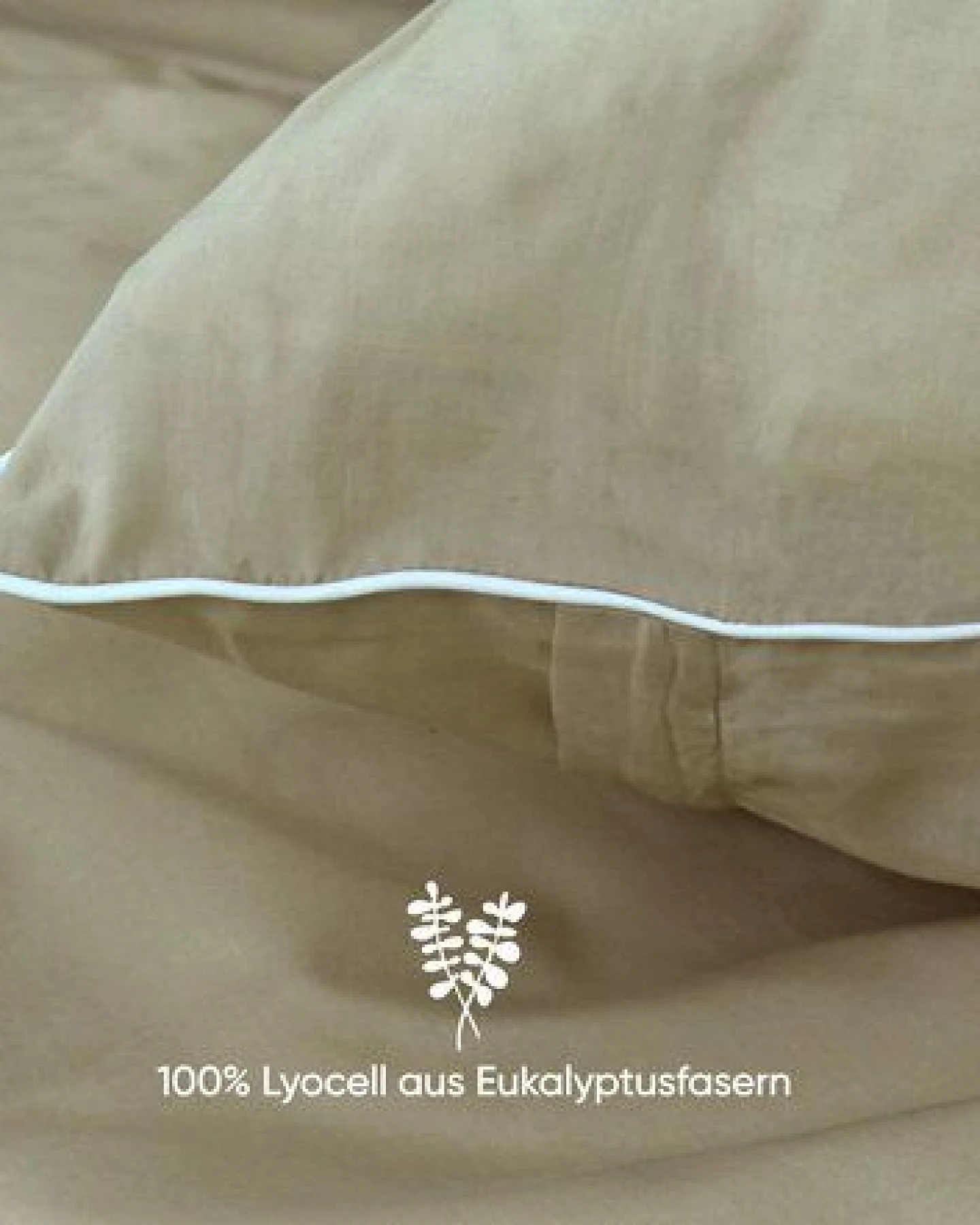 jilda-tex Luxus Premium-Bettwäsche aus Eukalyptus 100% Lyocell Tencel Perkalbettwäsche MADE IN GREEN – Ansicht 3