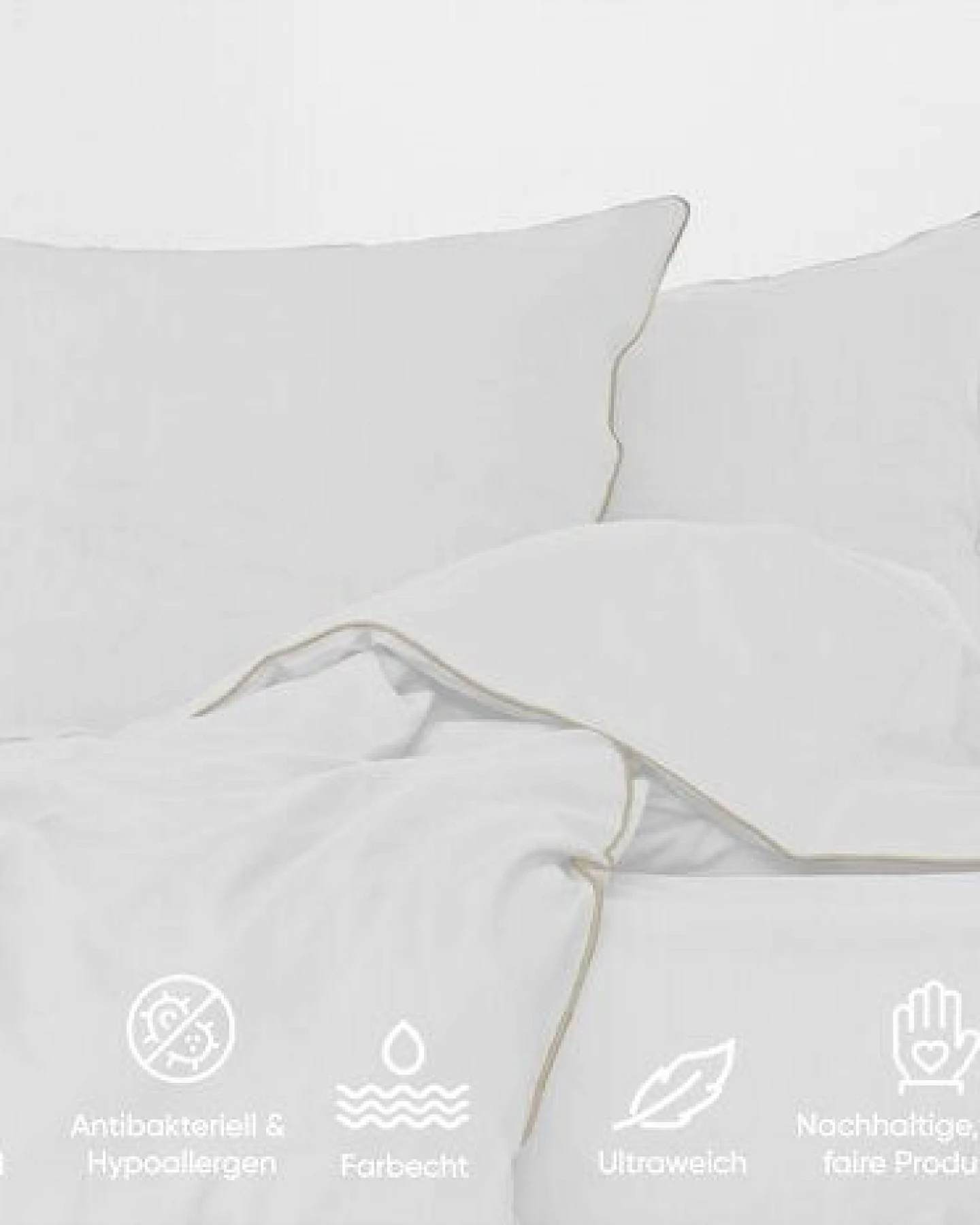 jilda-tex Luxus Premium-Bettwäsche aus Eukalyptus 100% Lyocell Tencel Perkalbettwäsche MADE IN GREEN – Ansicht 4