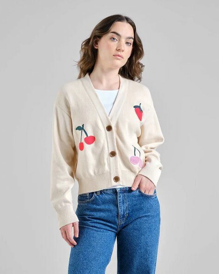 DEDICATED Cardigan Kanan Berries