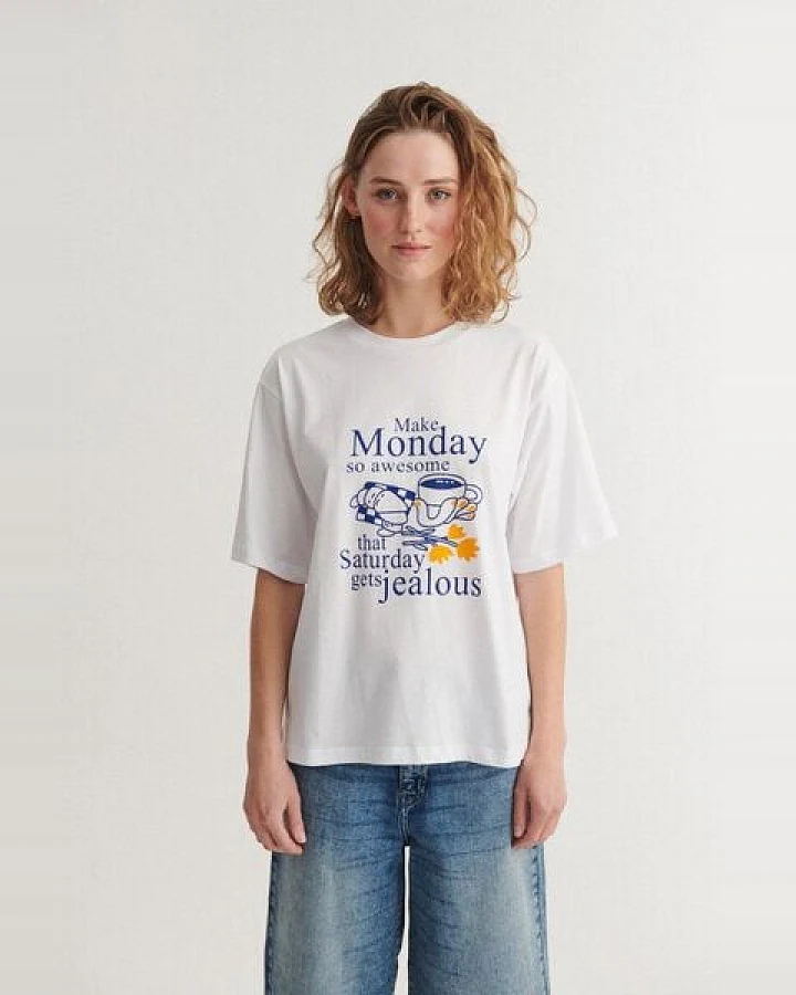 Basic Apparel Raja AWESOME T-Shirt aus Bio-Baumwolle