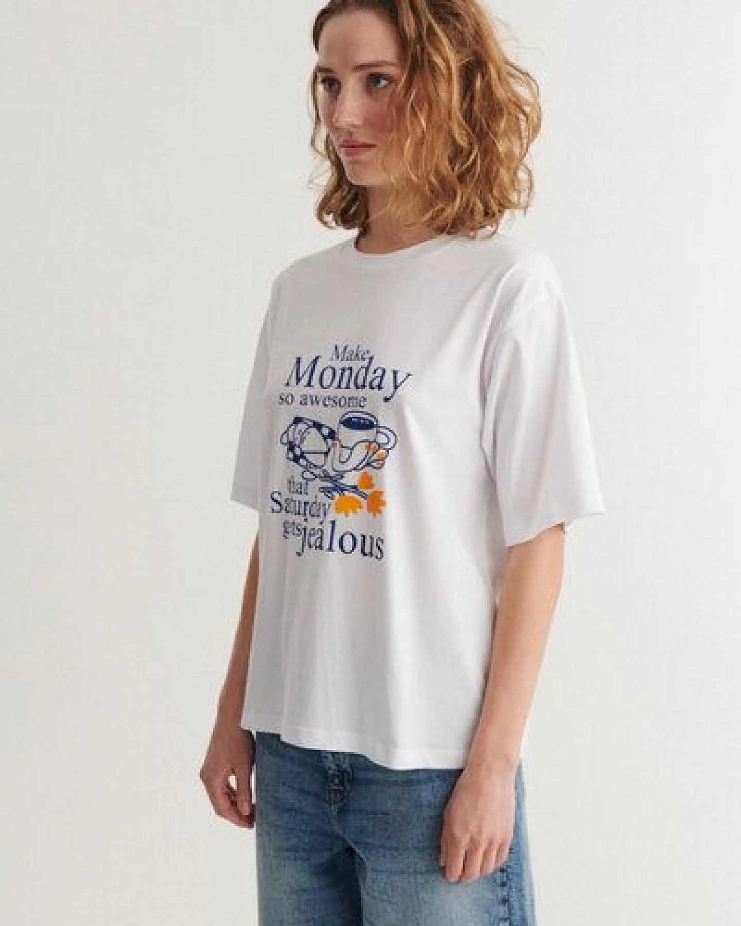 Basic Apparel Raja AWESOME T-Shirt aus Bio-Baumwolle – Ansicht 2