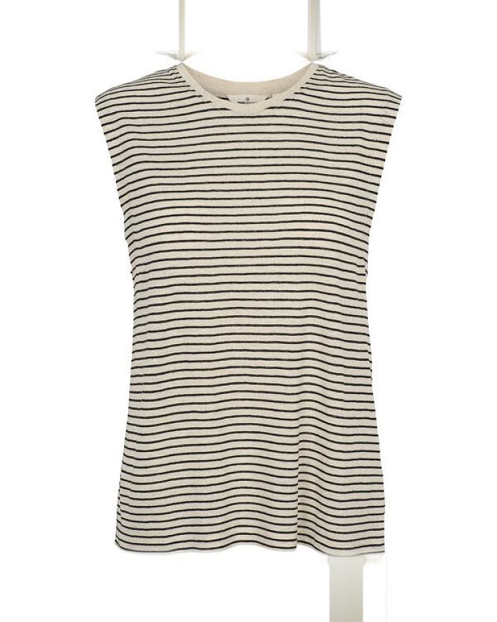 Basic Apparel Tanktop ASHLY aus Bio-Leinen