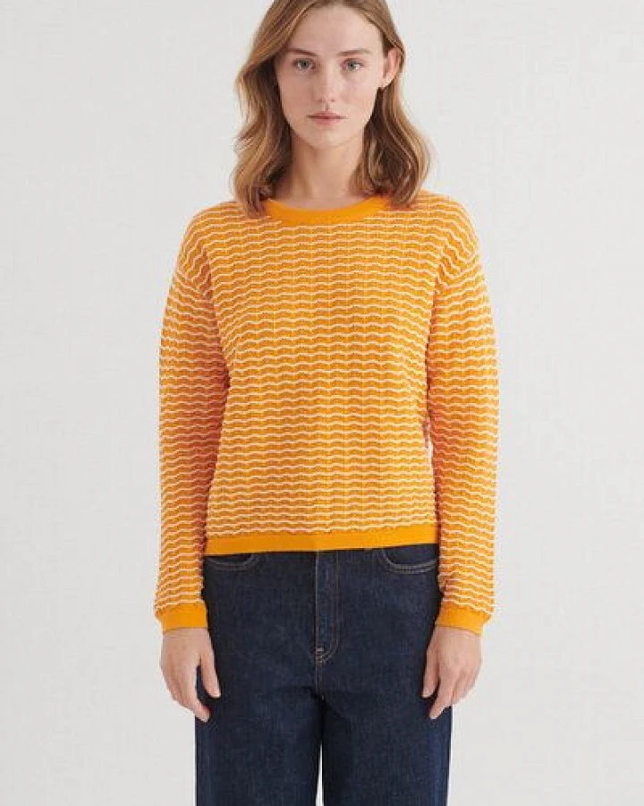 Basic Apparel Leichter Sommerpullover CASHI aus Bio-Baumwolle