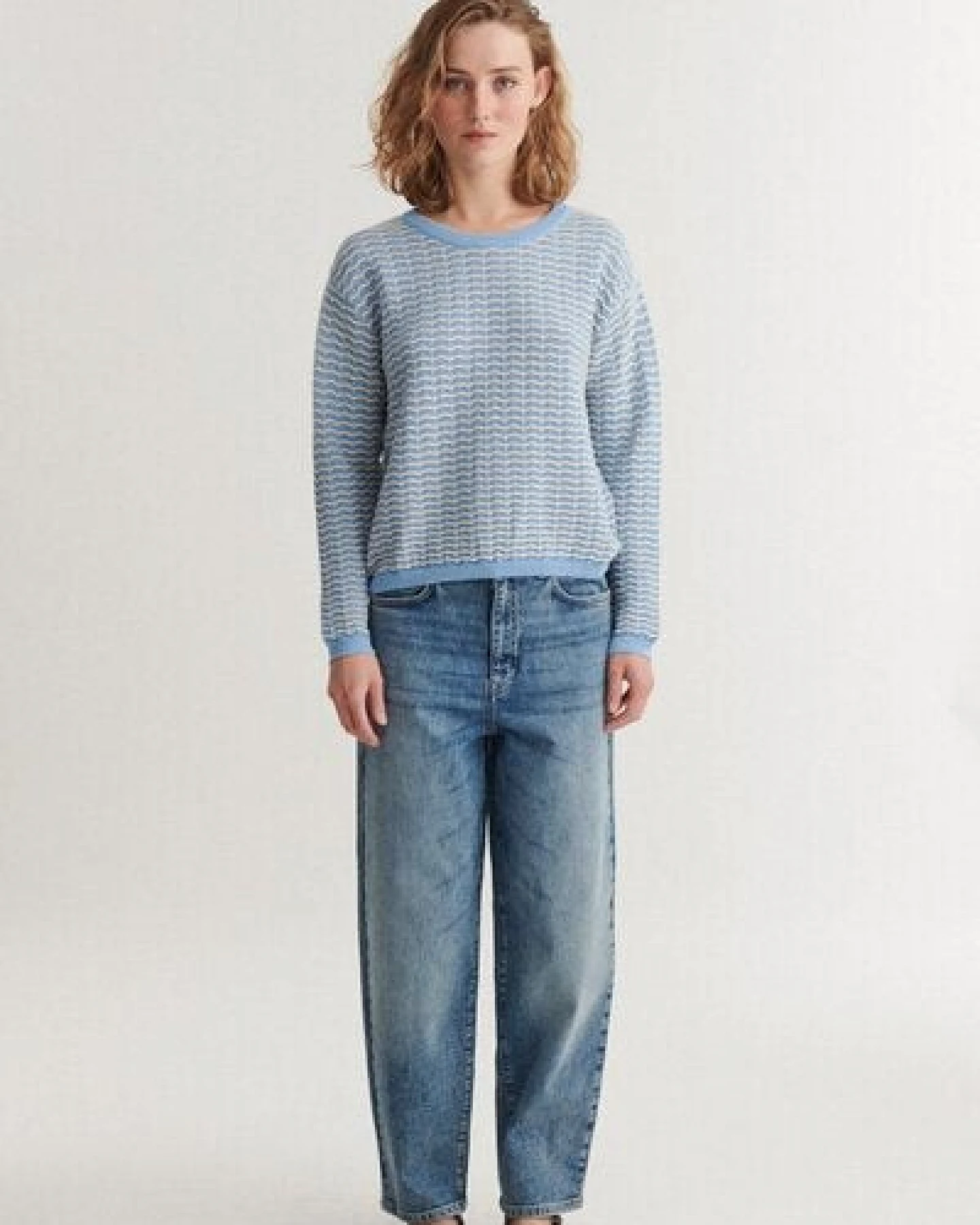 Basic Apparel Leichter Sommerpullover CASHI aus Bio-Baumwolle – Ansicht 4
