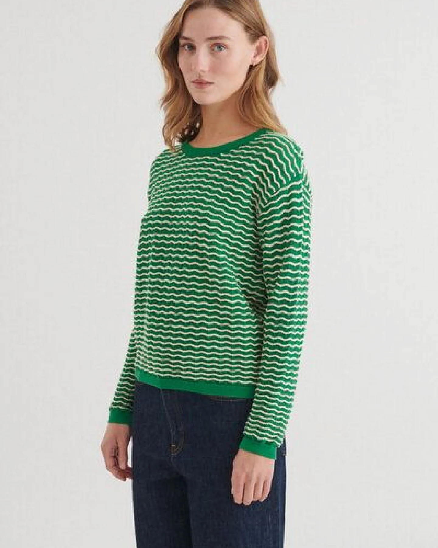 Basic Apparel Leichter Sommerpullover CASHI aus Bio-Baumwolle – Ansicht 2