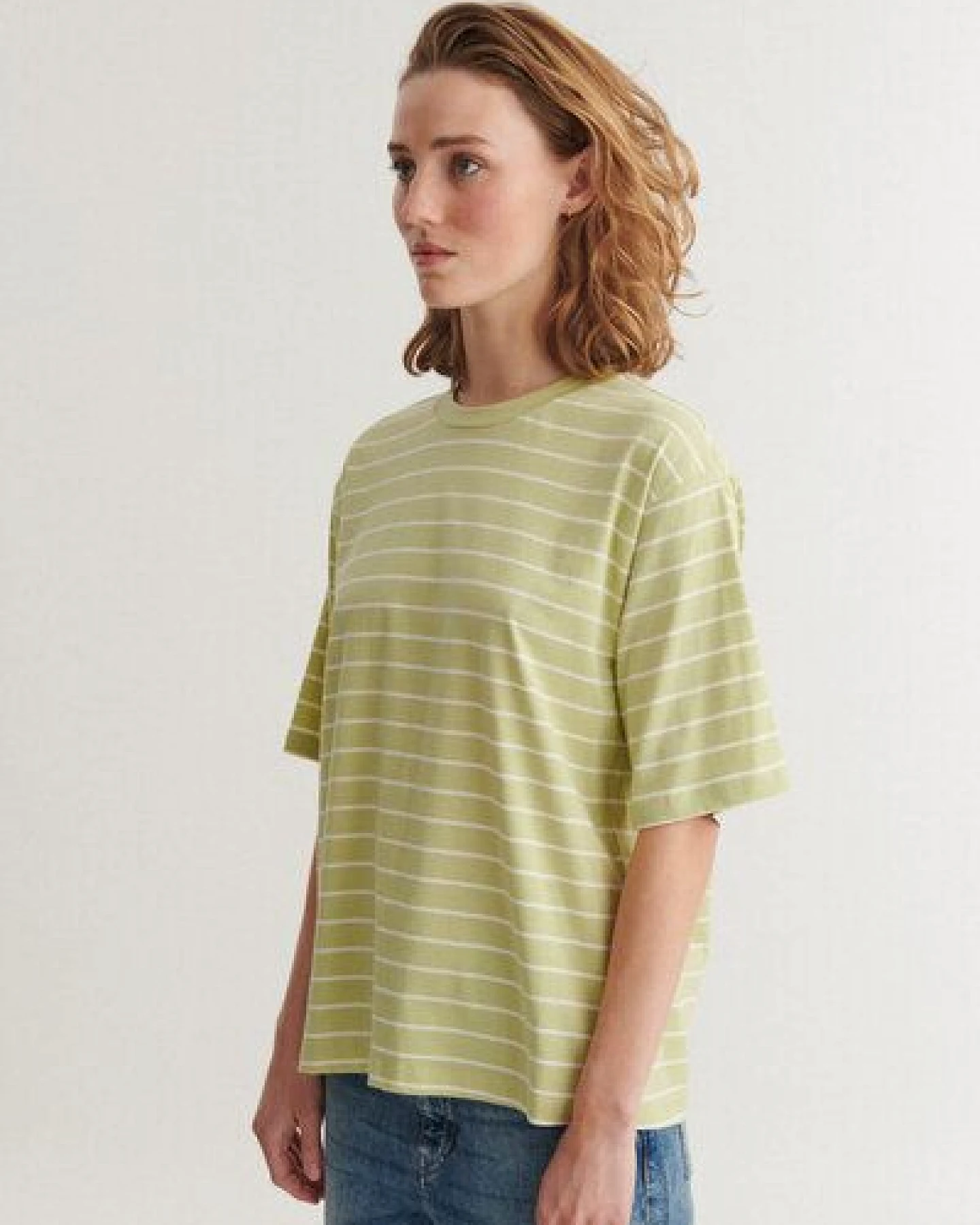 Basic Apparel Gestreiftes T-Shirt RAJA aus Bio-Baumwolle – Ansicht 3