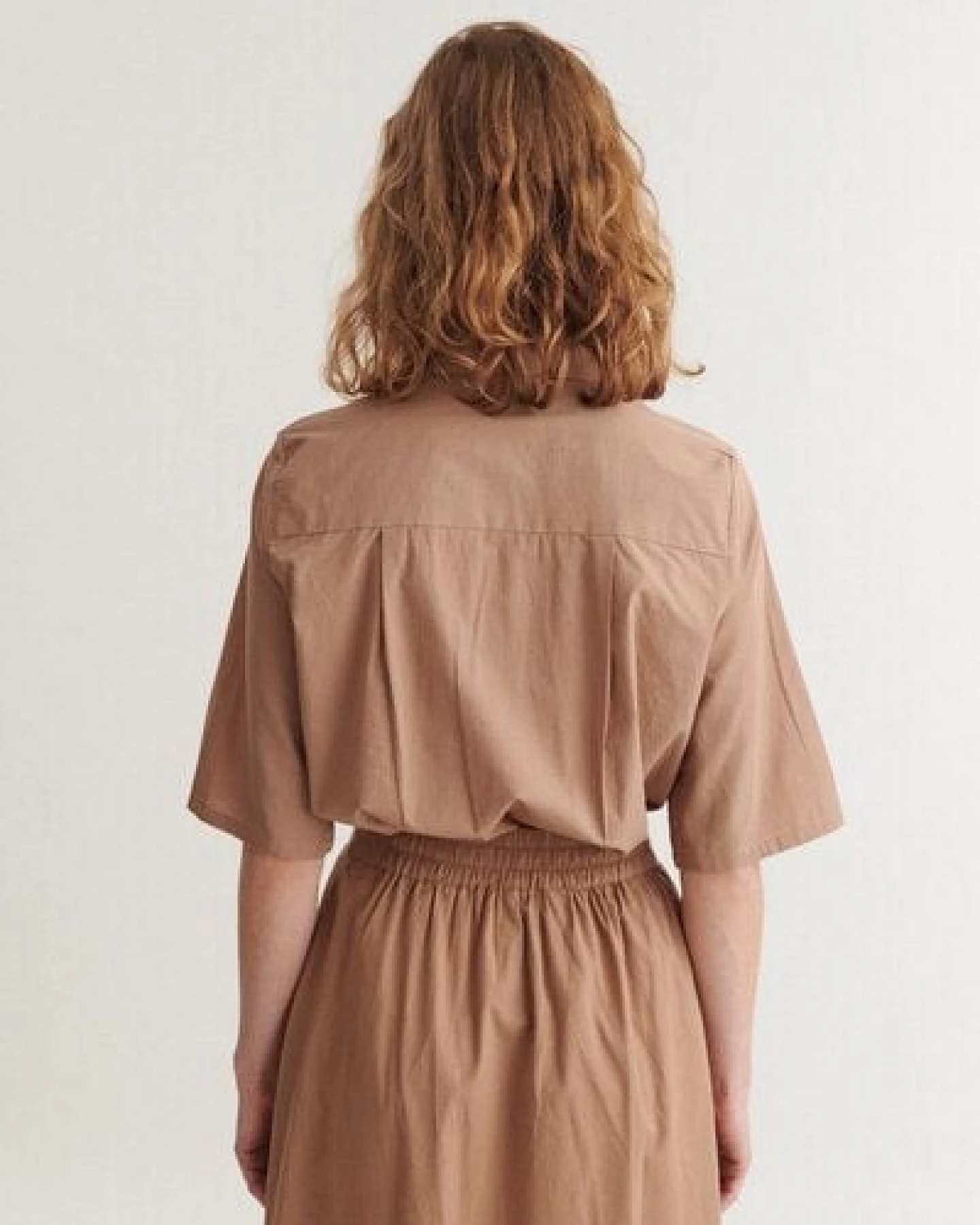 Basic Apparel Langer Rock SILJE aus Bio-Baumwolle – Ansicht 4