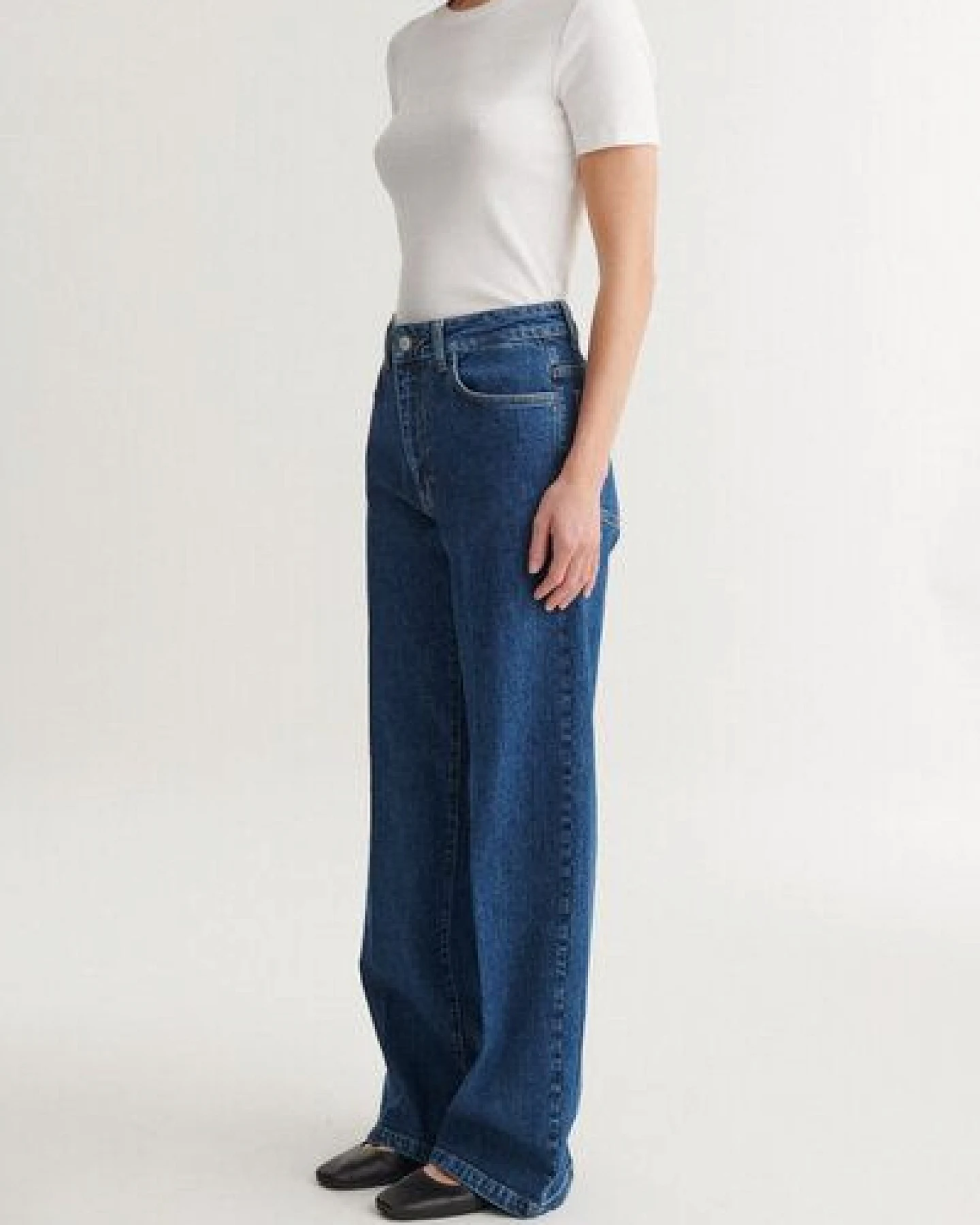 Basic Apparel High-Waist Jeans ENYA aus Bio-Baumwolle – Ansicht 3