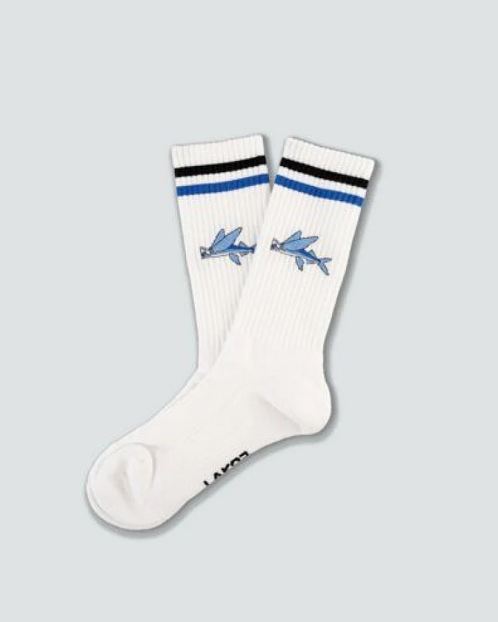 LAKOR Fly Fish Tennis Socks
