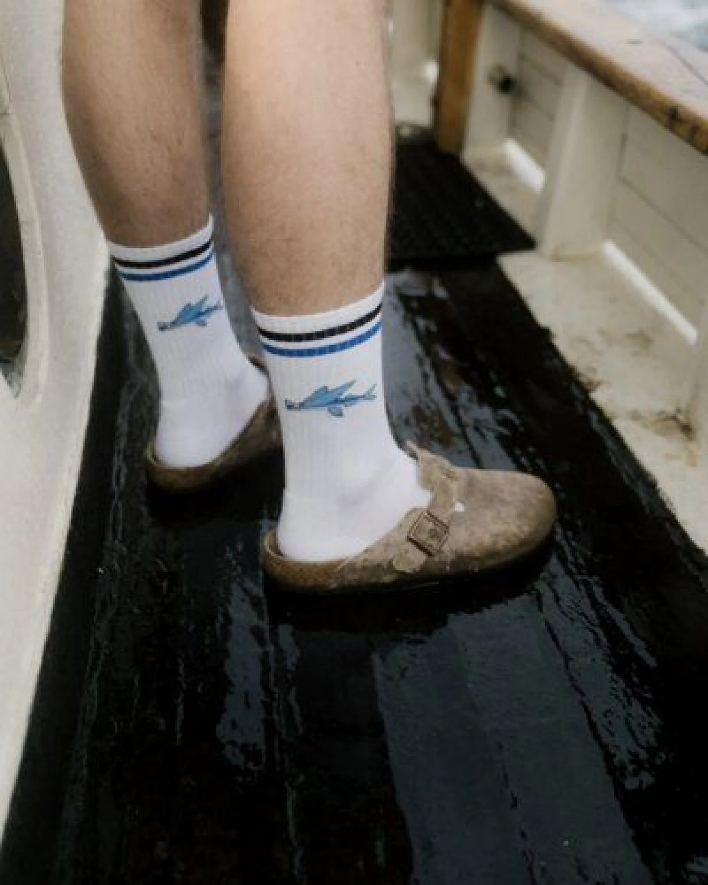 LAKOR Fly Fish Tennis Socks – Ansicht 2