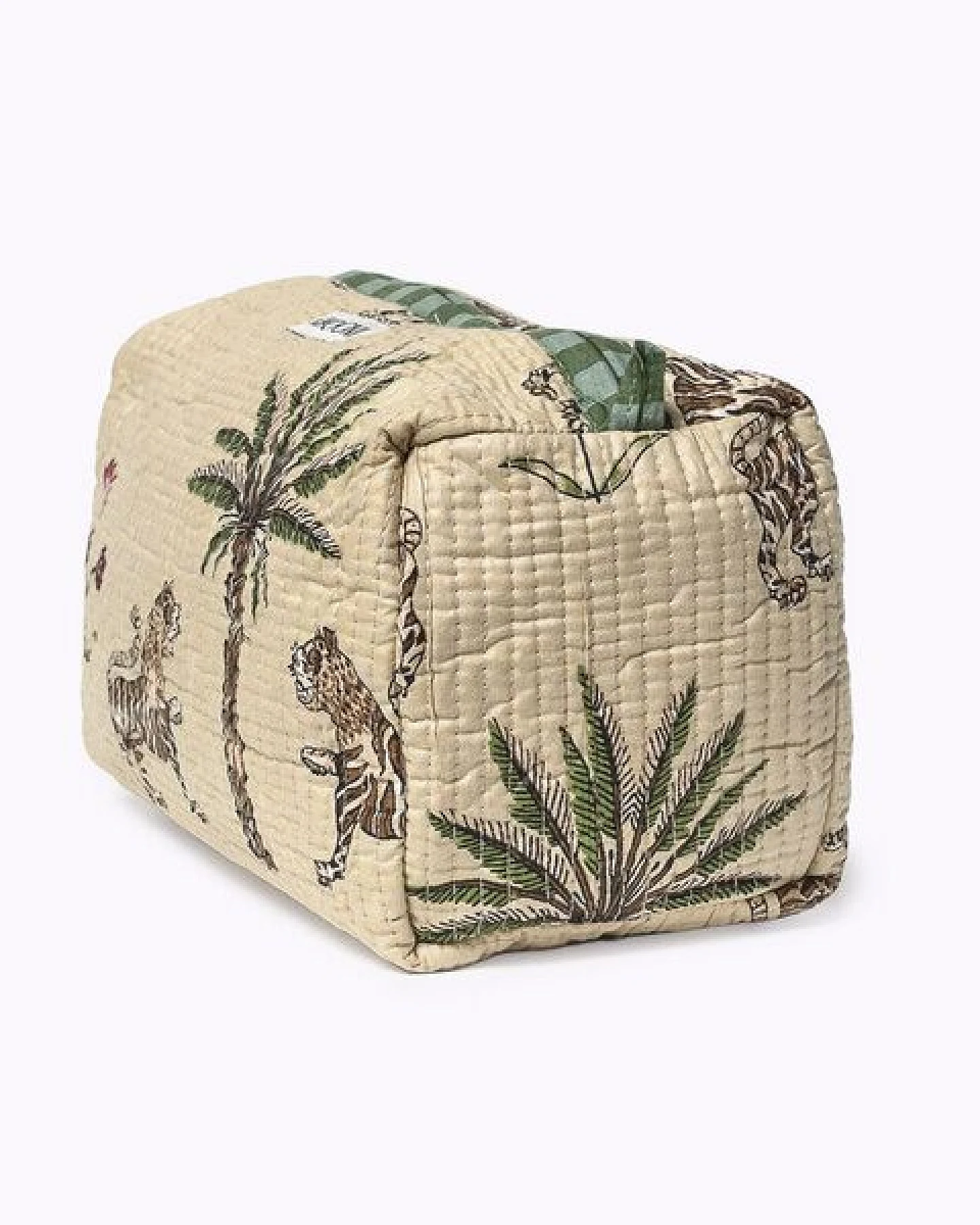 KIKOONI handgefertigte Kosmetiktasche "Savanna Stories" – Ansicht 3