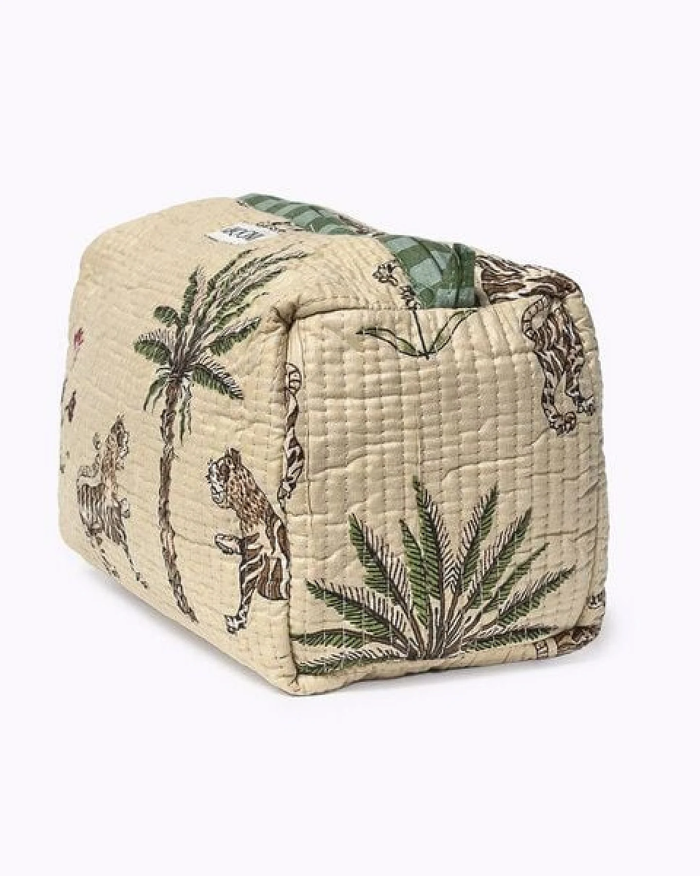 KIKOONI handgefertigte Kosmetiktasche "Savanna Stories" – Ansicht 3
