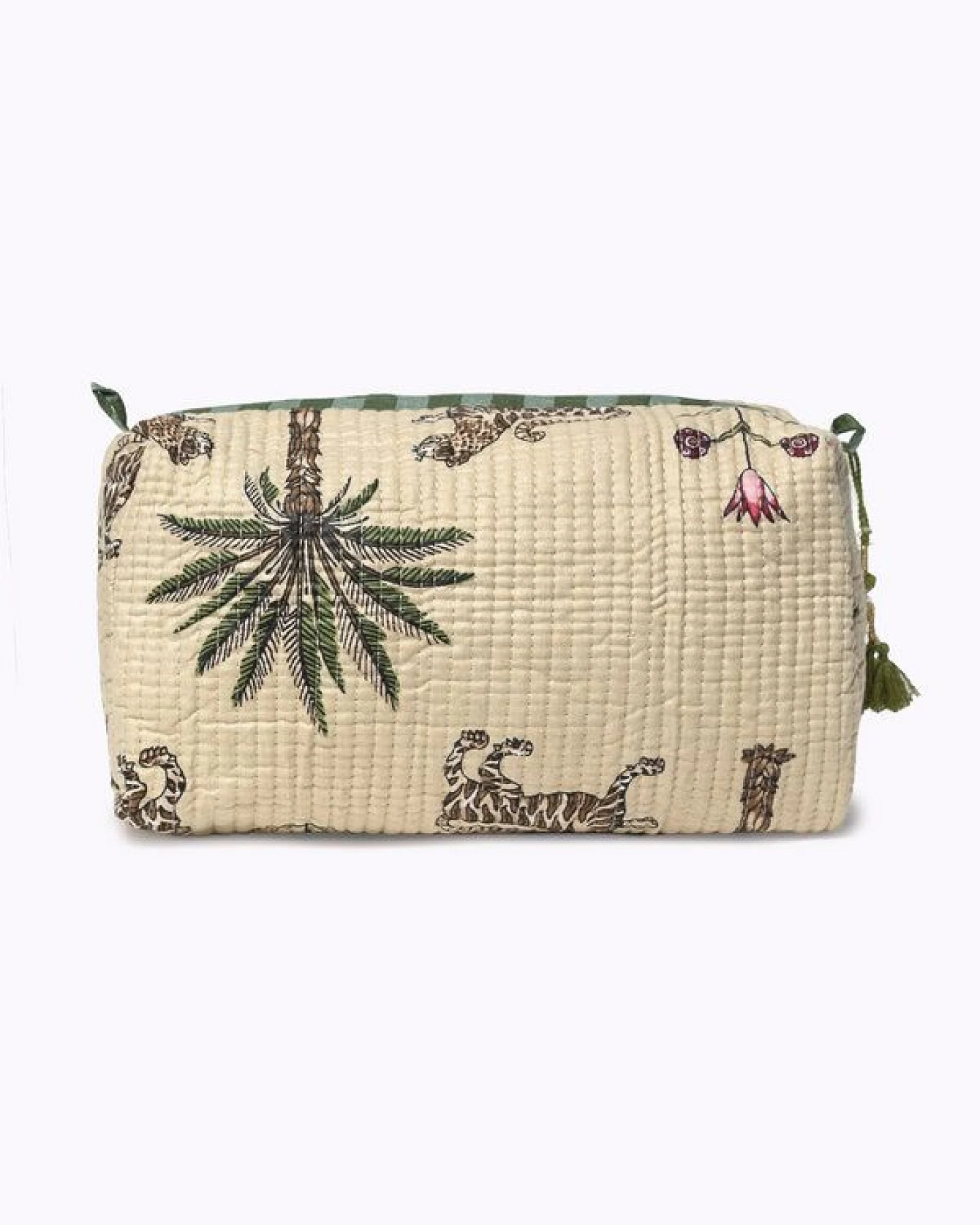 KIKOONI handgefertigte Kosmetiktasche "Savanna Stories" – Ansicht 4