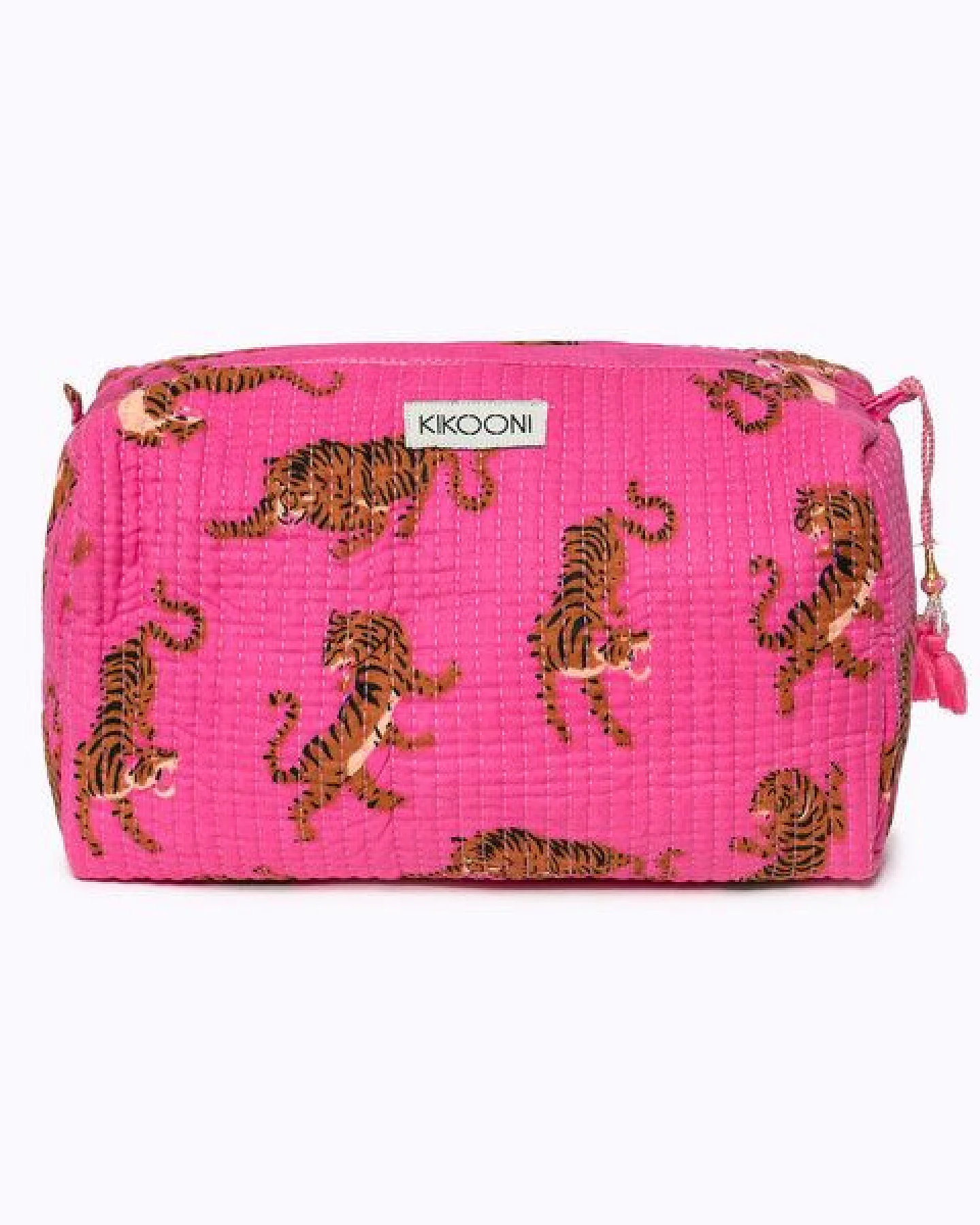 KIKOONI handgefertigte Kosmetiktasche "Electric tigress" – Ansicht 3