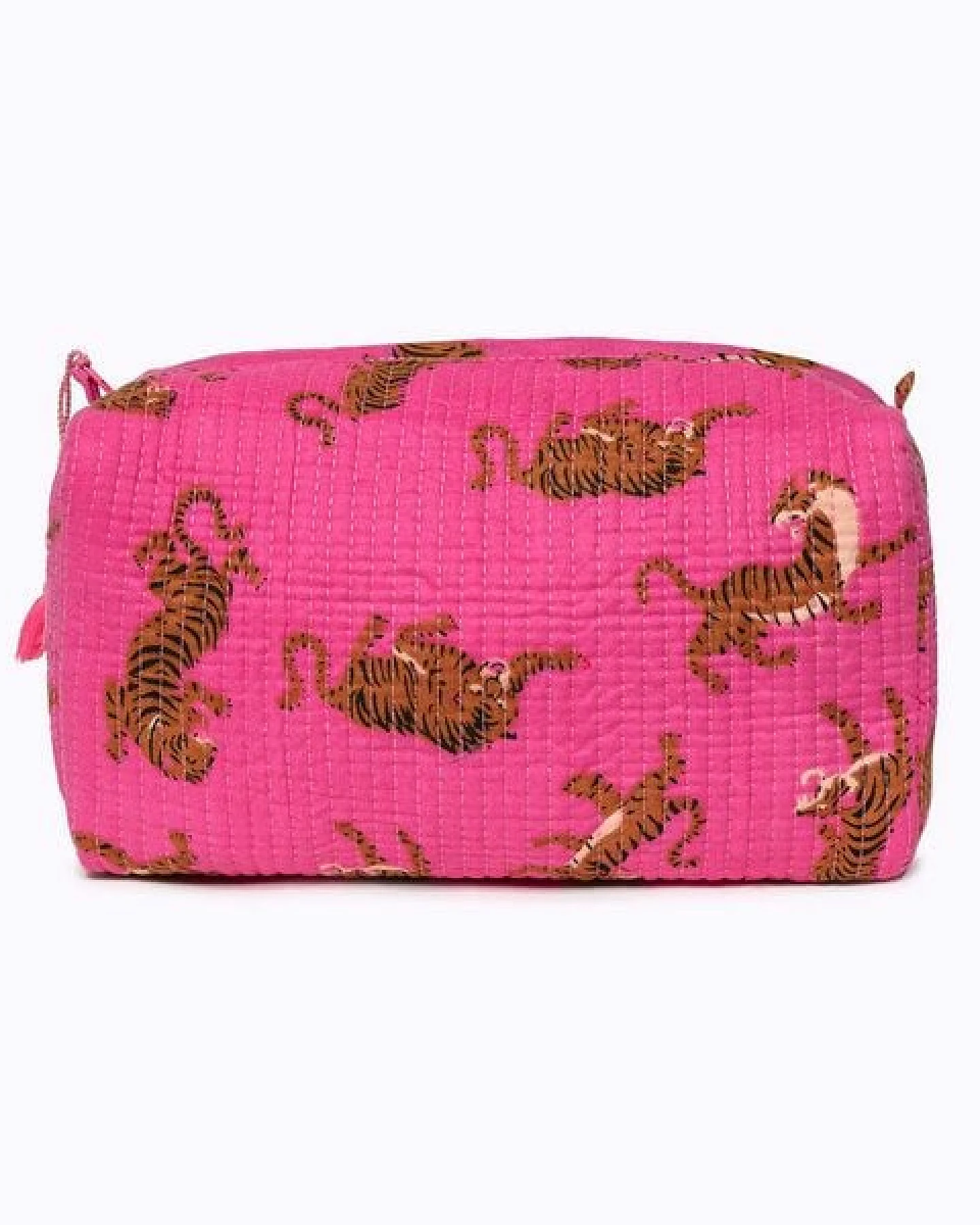 KIKOONI handgefertigte Kosmetiktasche "Electric tigress" – Ansicht 4