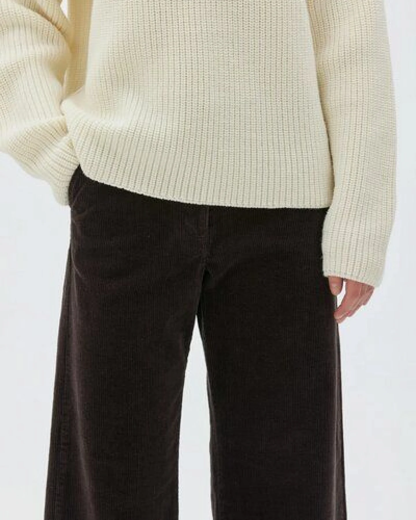 Maska Gecroppte Cordhose LAIL, Bio Baumwolle – Ansicht 2