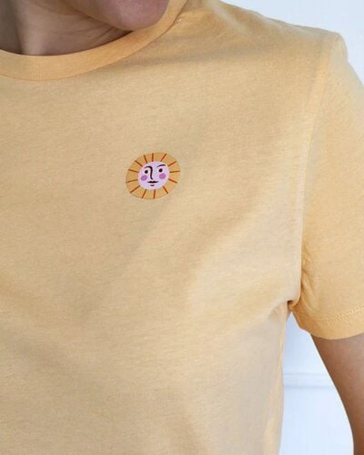 Kultgut Artdesign - Biofair- Flauschiges Femin Shirt / Little Sun