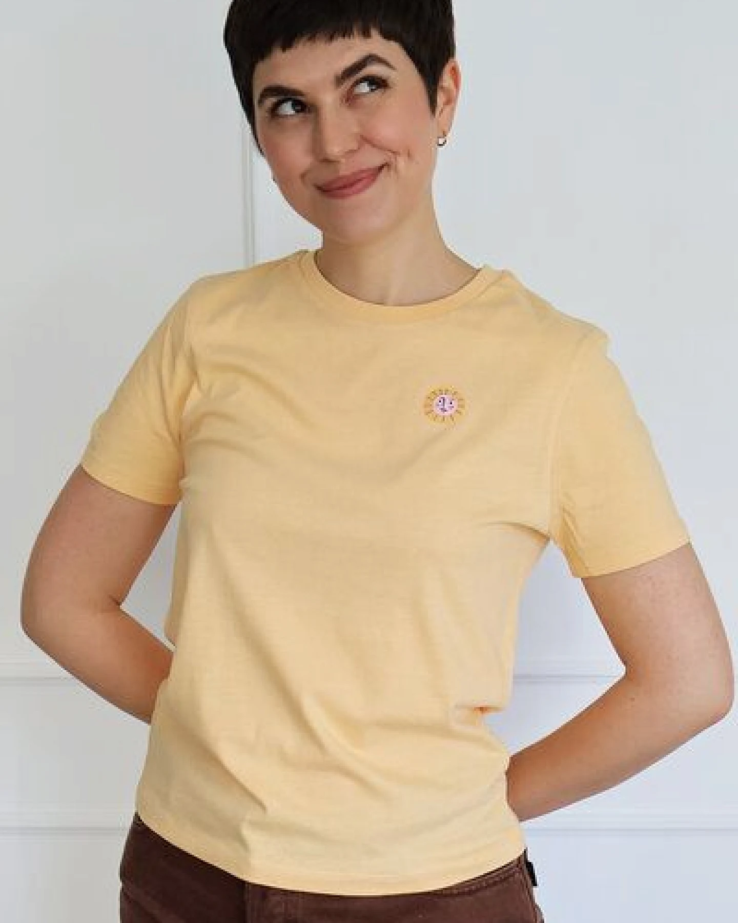 Kultgut Artdesign - Biofair- Flauschiges Femin Shirt / Little Sun – Ansicht 2