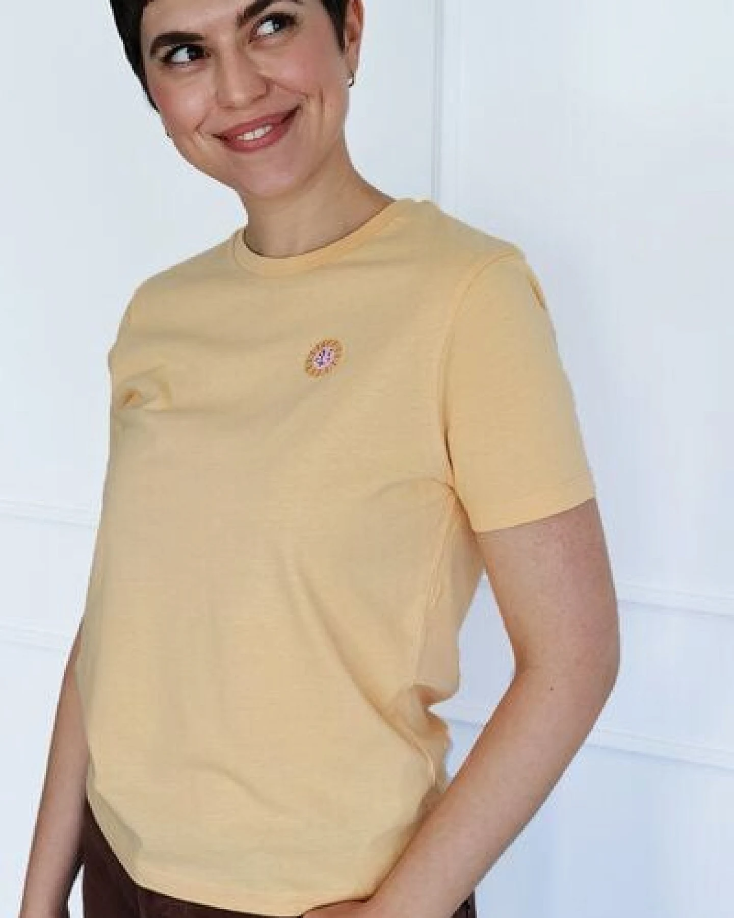 Kultgut Artdesign - Biofair- Flauschiges Femin Shirt / Little Sun – Ansicht 4
