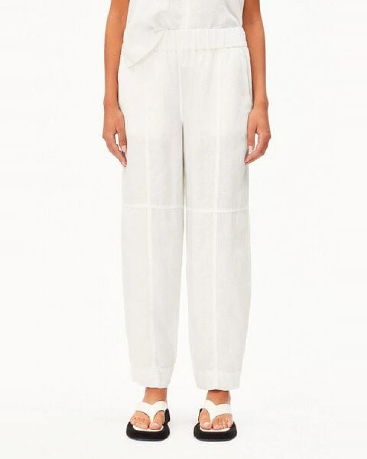 ARMEDANGELS LINO BARREL Damen Hose aus 100% Leinen