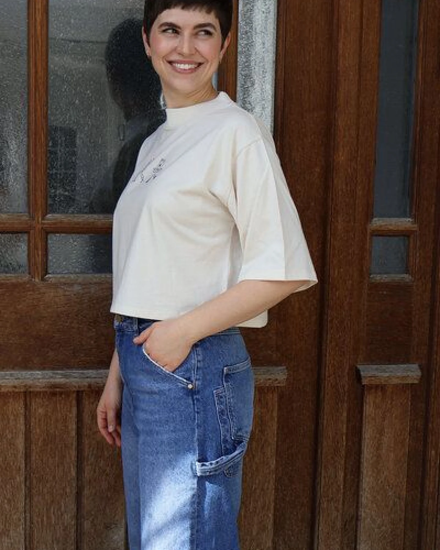 Kultgut Artdesign- Biofair- Flausch-Shirt im Boxistyle / HEY Summer! – Ansicht 3