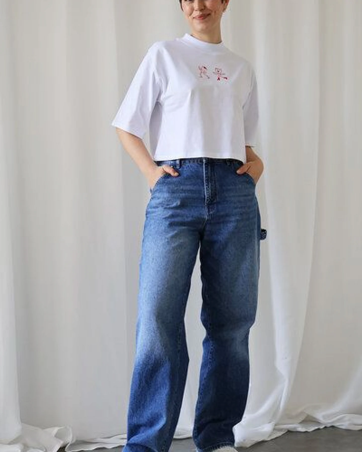 Kultgut Artdesign- Biofair- Flausch-Shirt im Boxistyle / HEY Summer! – Ansicht 3