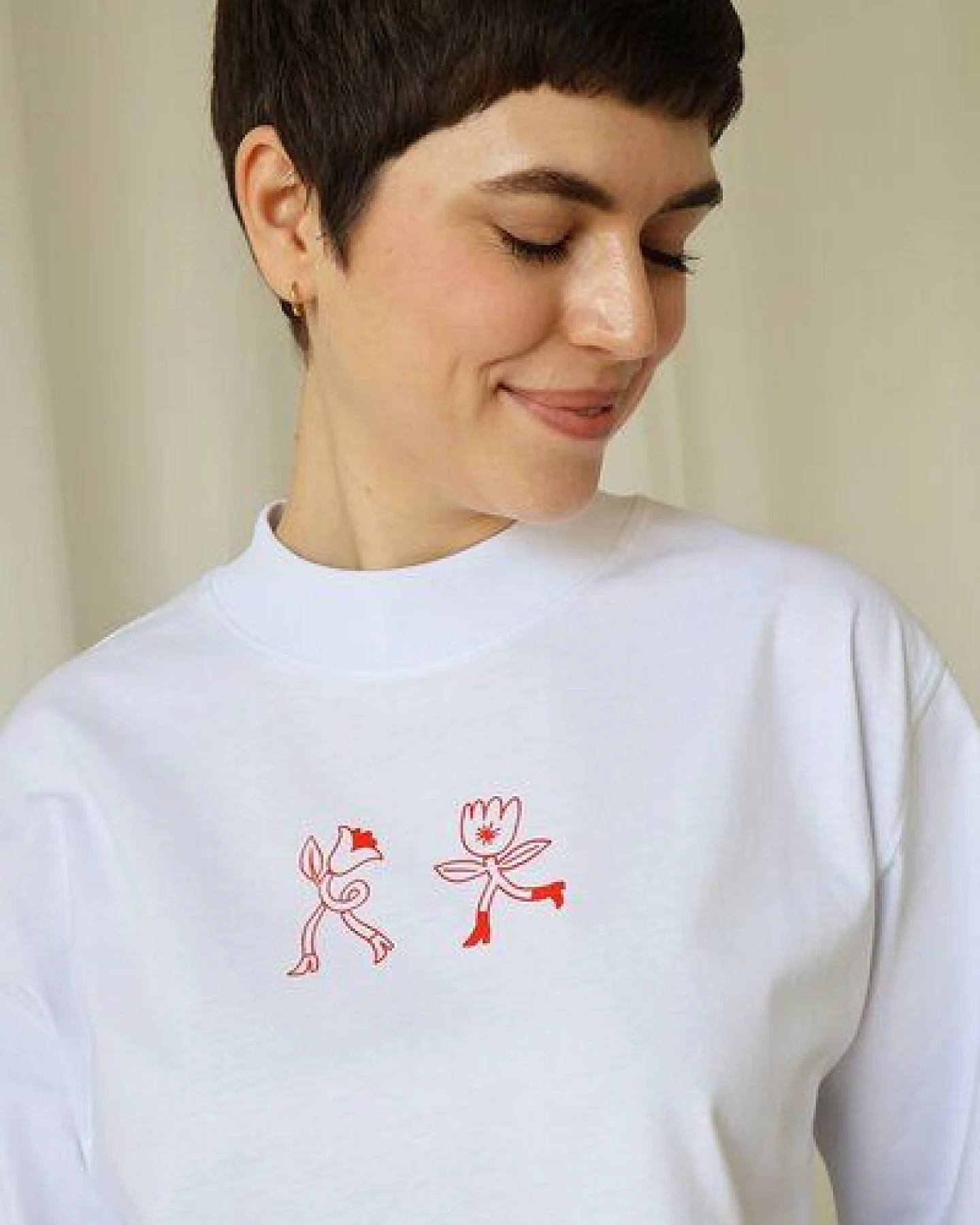 Kultgut Artdesign- Biofair- Flausch-Shirt im Boxistyle / HEY Summer! – Ansicht 4