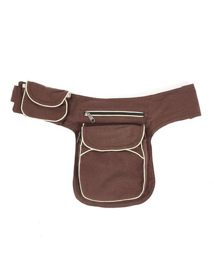 short'n'pietz handgenähte Gürteltasche mit verstellbarem Gürtel