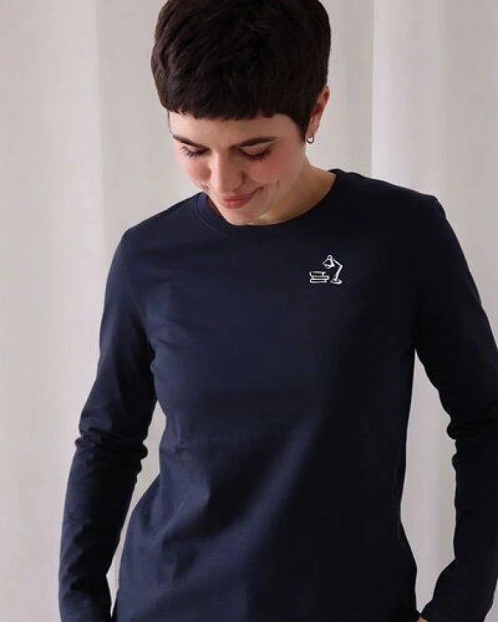 Kultgut Artdesign- Flausch Shirt im Boxistyle / Kleine Nachtlektüre