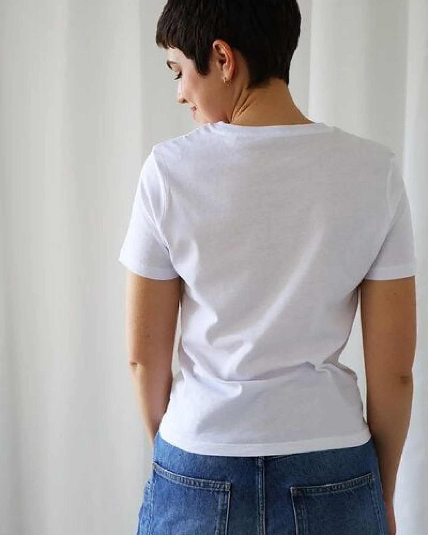 Kultgut Artdesign - Biofair- Flauschiges Femin Shirt / little red heart – Ansicht 4