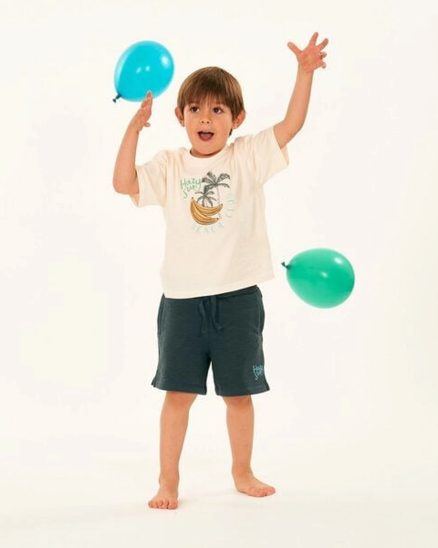 Sense Organics & friends in cooperation with GARY MASH Kinder Shorts aus Biobaumwolle – Ansicht 2
