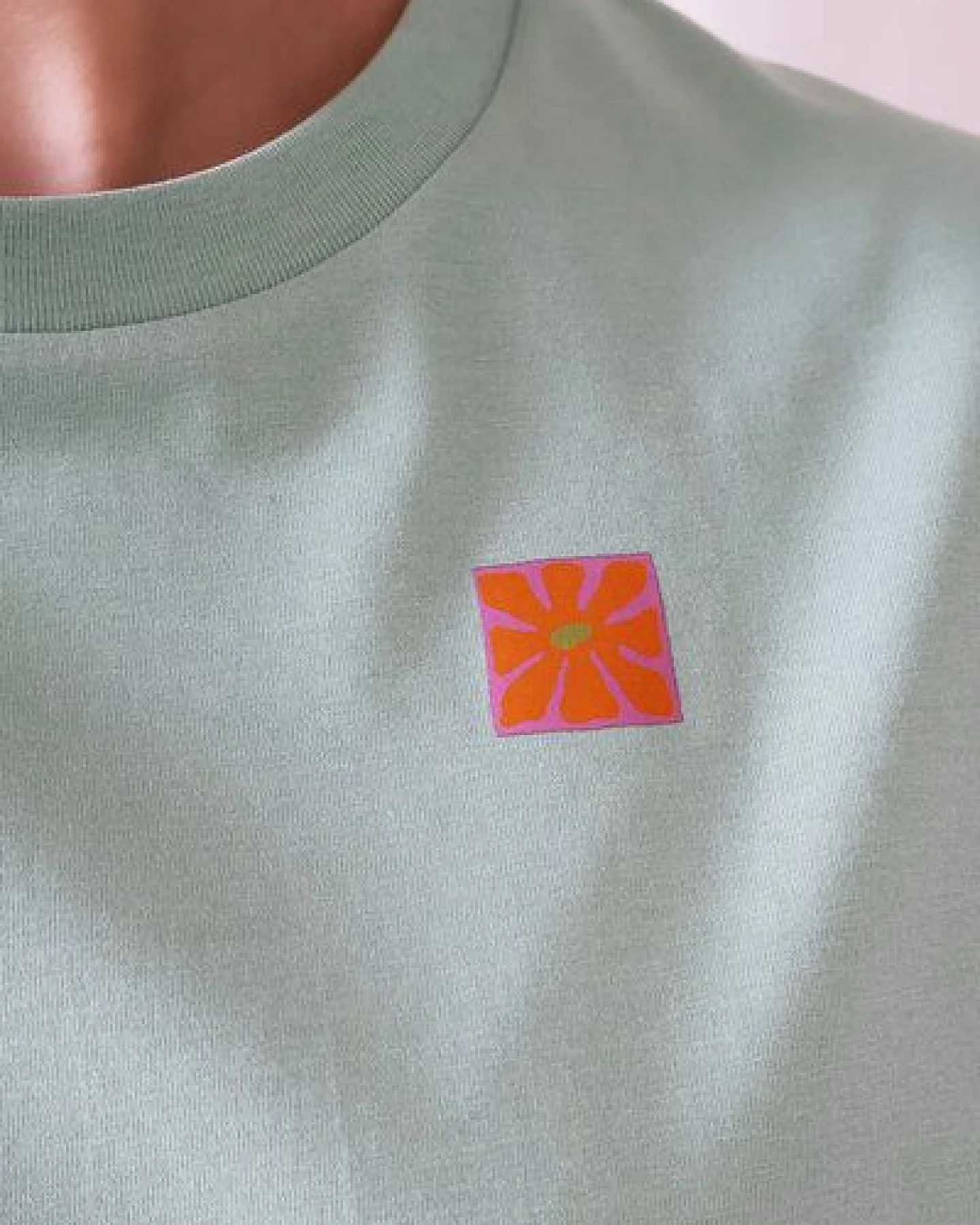 Kultgut Artdesign - Biofair Shirt - Modern Fit- leicht tailliert /Little Flower – Ansicht 2