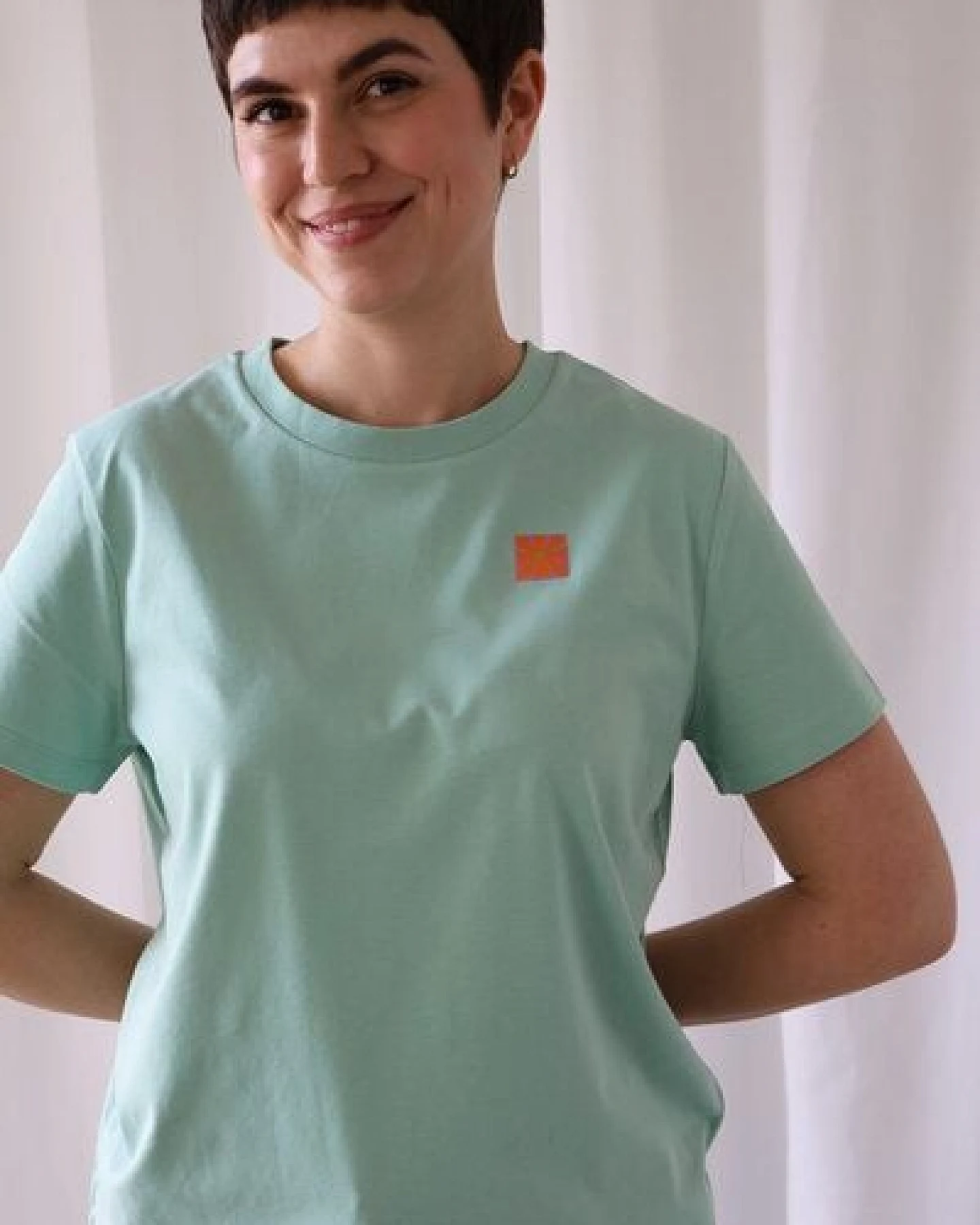 Kultgut Artdesign - Biofair Shirt - Modern Fit- leicht tailliert /Little Flower – Ansicht 4