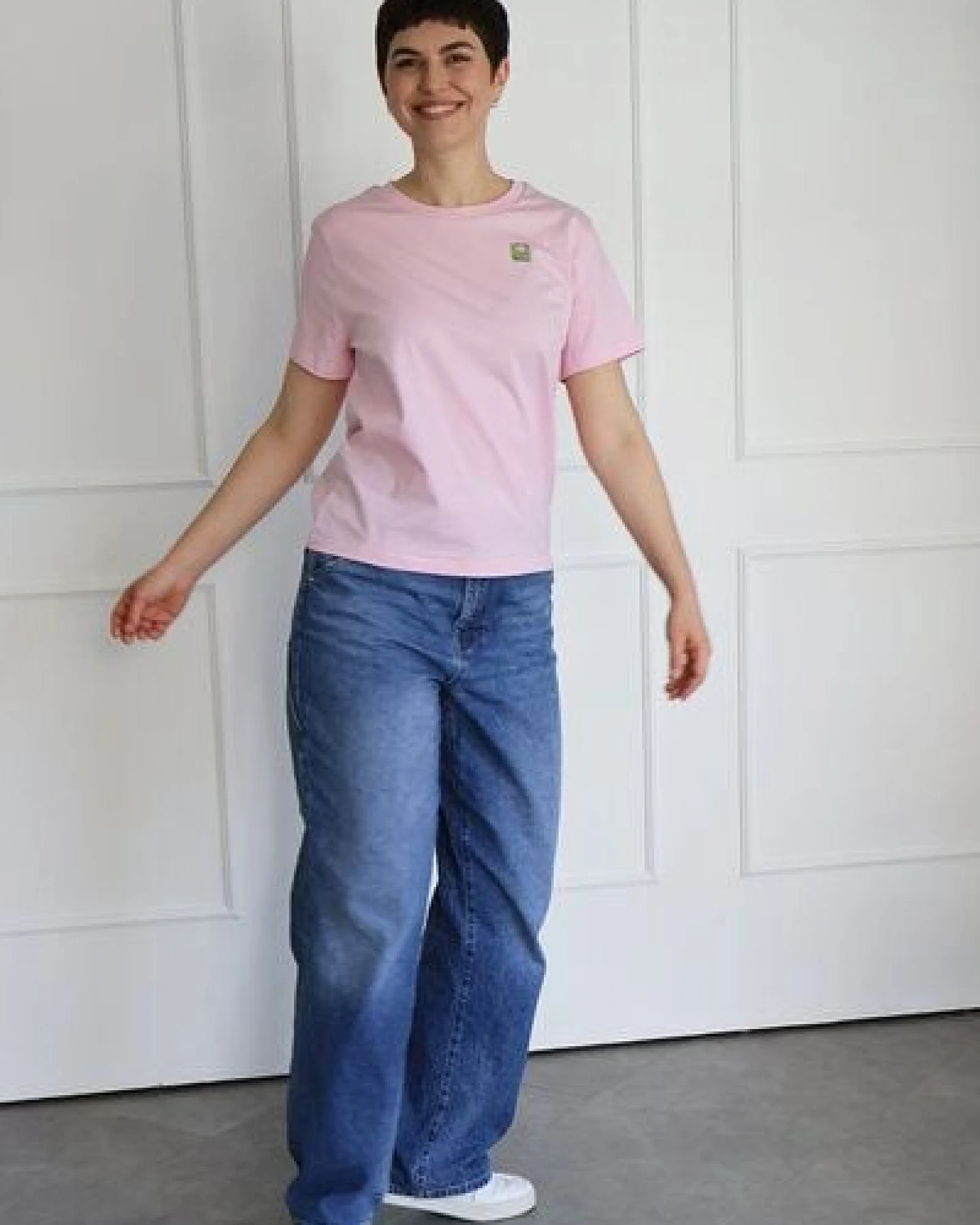 Kultgut Artdesign - Biofair Shirt - Modern Fit- leicht tailliert /Little Flower – Ansicht 3