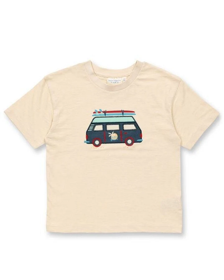 Sense Organics & friends in cooperation with GARY MASH Kinder T-Shirt mit Applikation aus Biobaumwolle