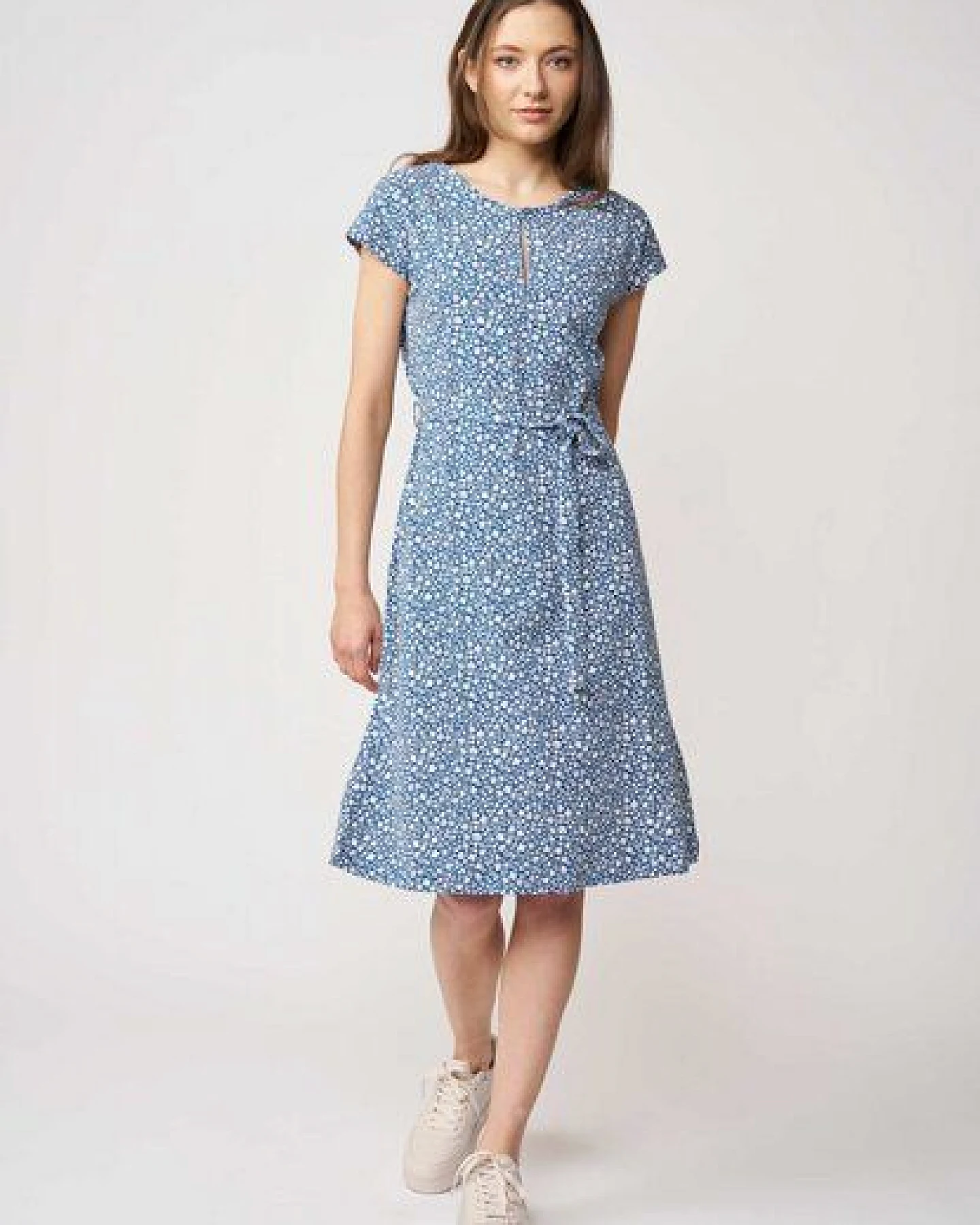 LANA Organic Sommerkleid für Damen, Modell Cinthia – Ansicht 2