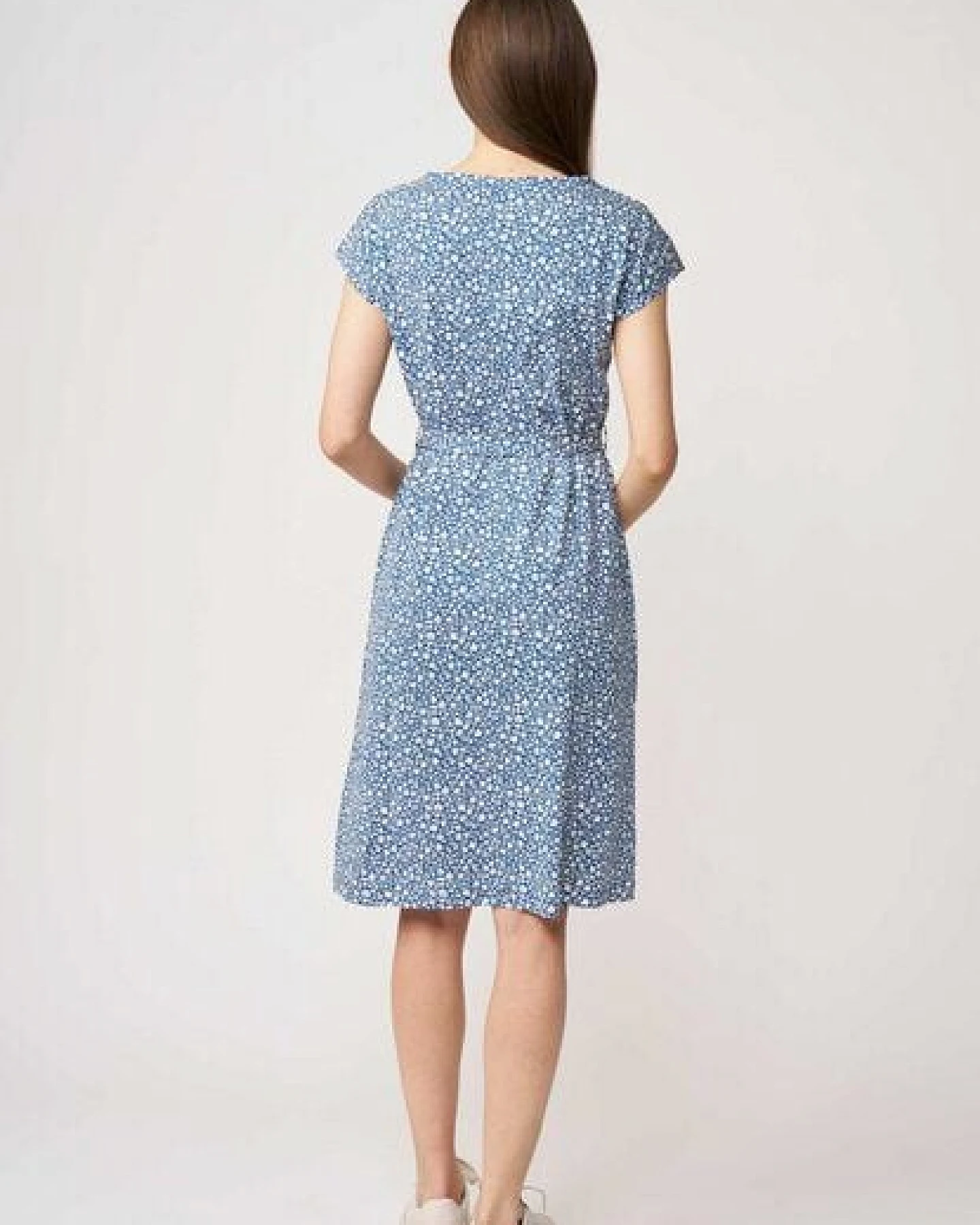 LANA Organic Sommerkleid für Damen, Modell Cinthia – Ansicht 4