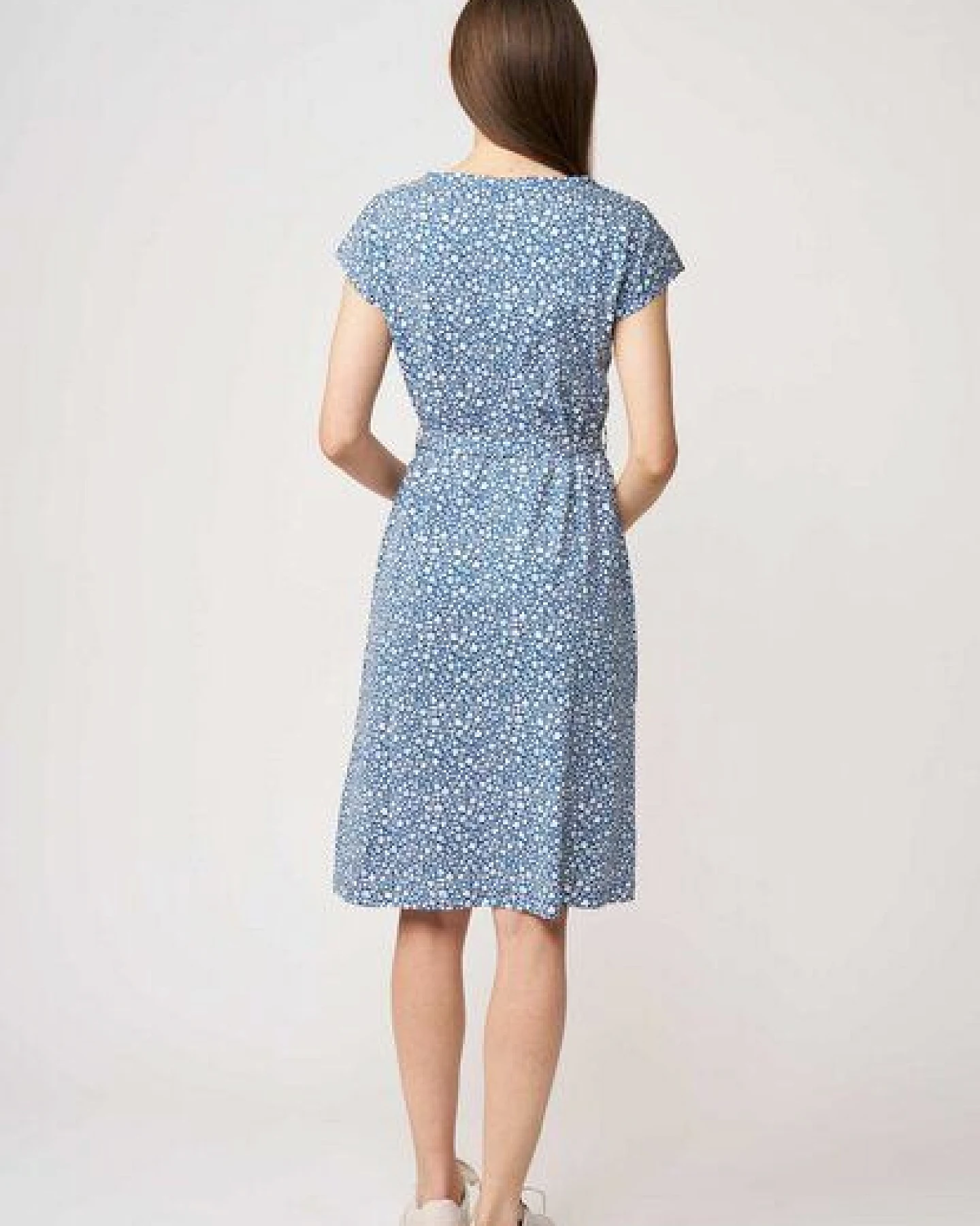 LANA Organic Sommerkleid für Damen, Modell Cinthia – Ansicht 4