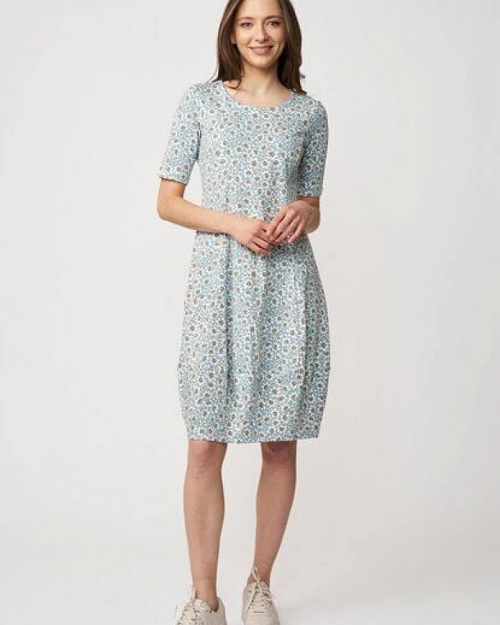 LANA Organic Sommerkleid mit halbarm, Modell Miju