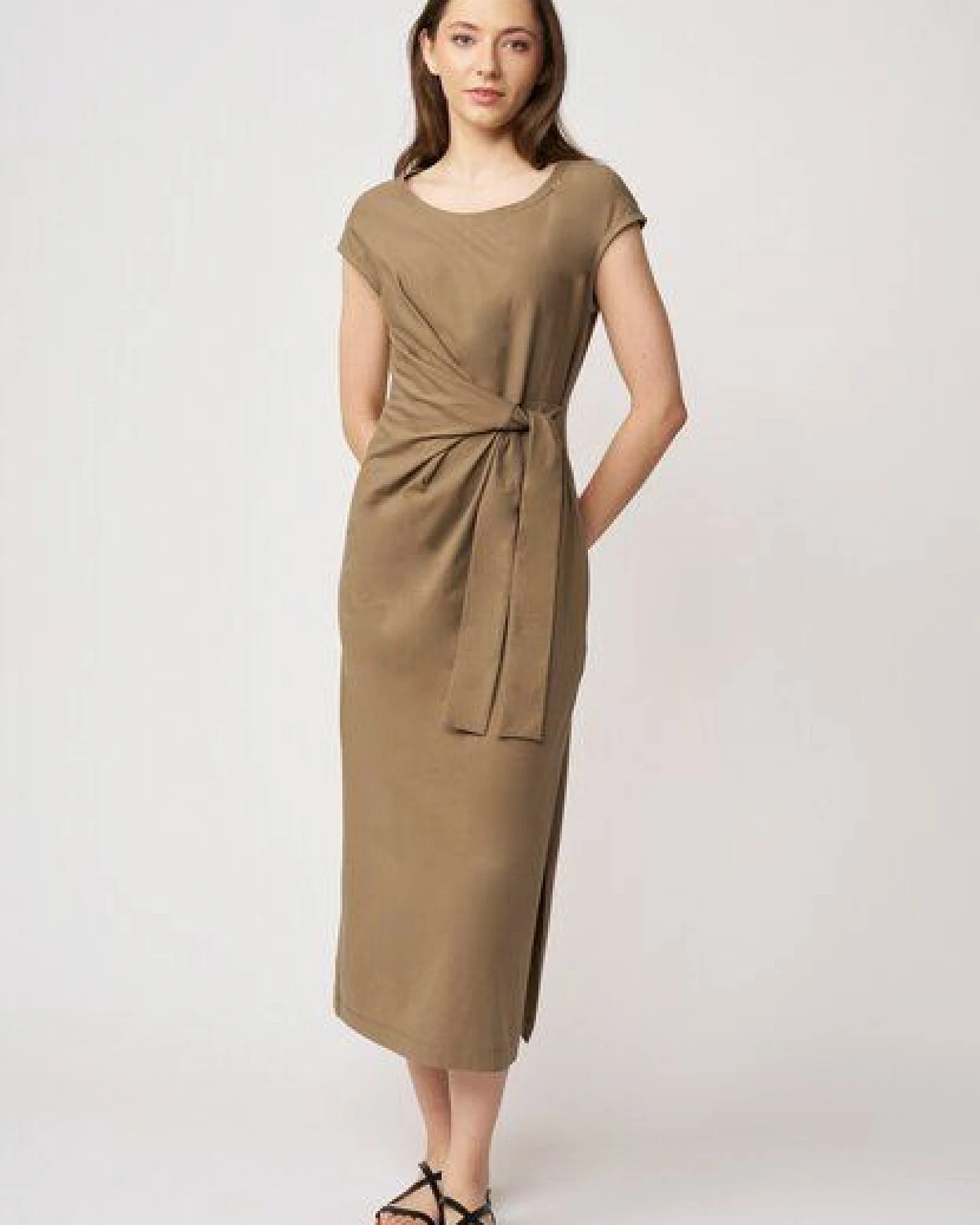 LANA Organic elegantes Sommerkleid, Modell Marly – Ansicht 2