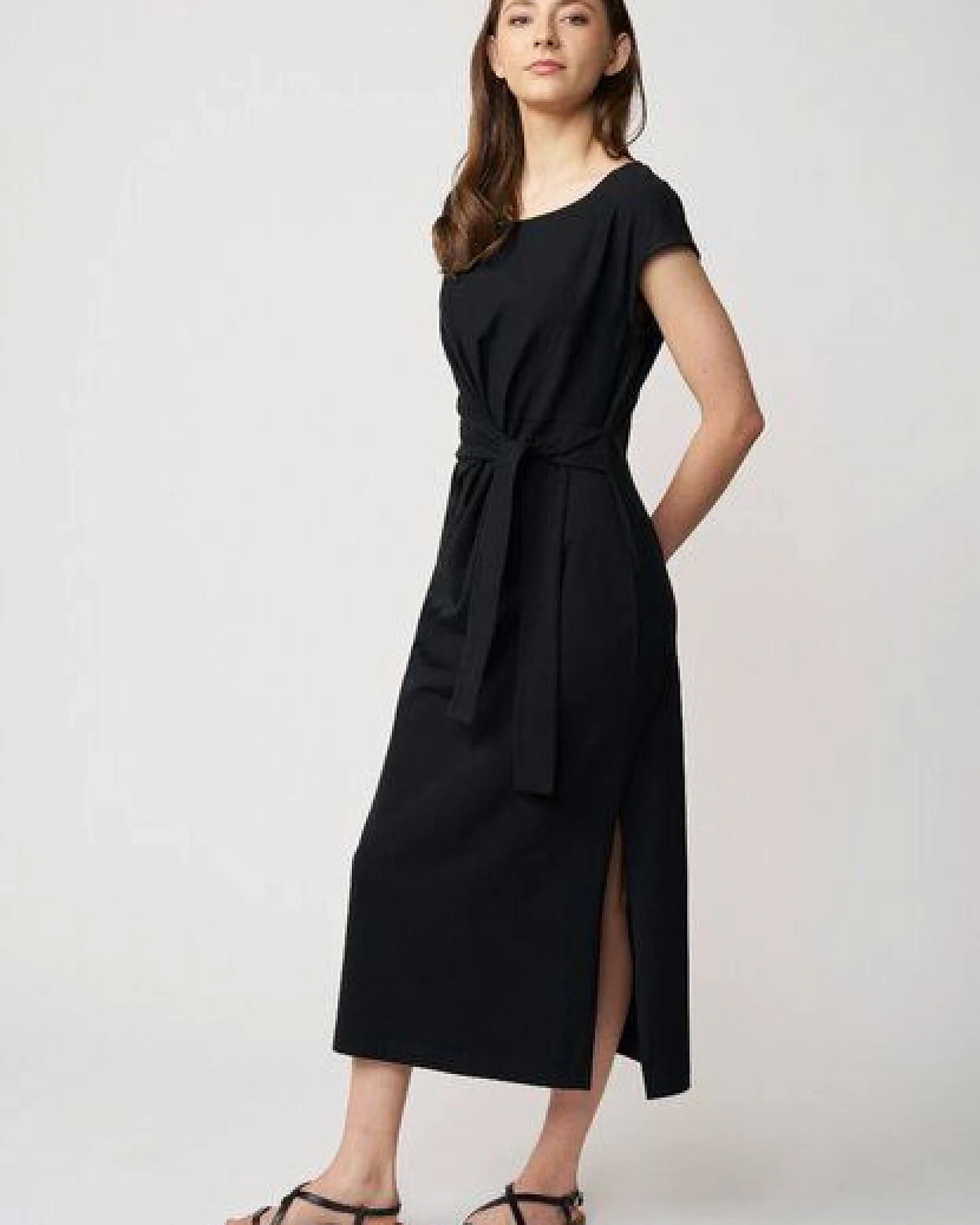 LANA Organic elegantes Sommerkleid, Modell Marly – Ansicht 3