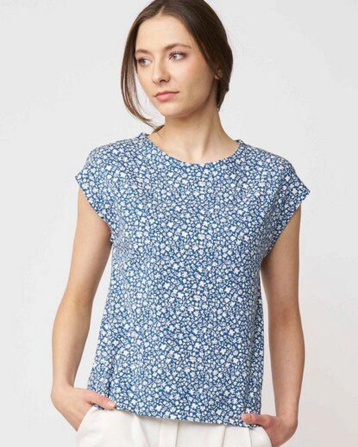 LANA Organic Sommershirt für Damen, Modell Kim – Ansicht 2