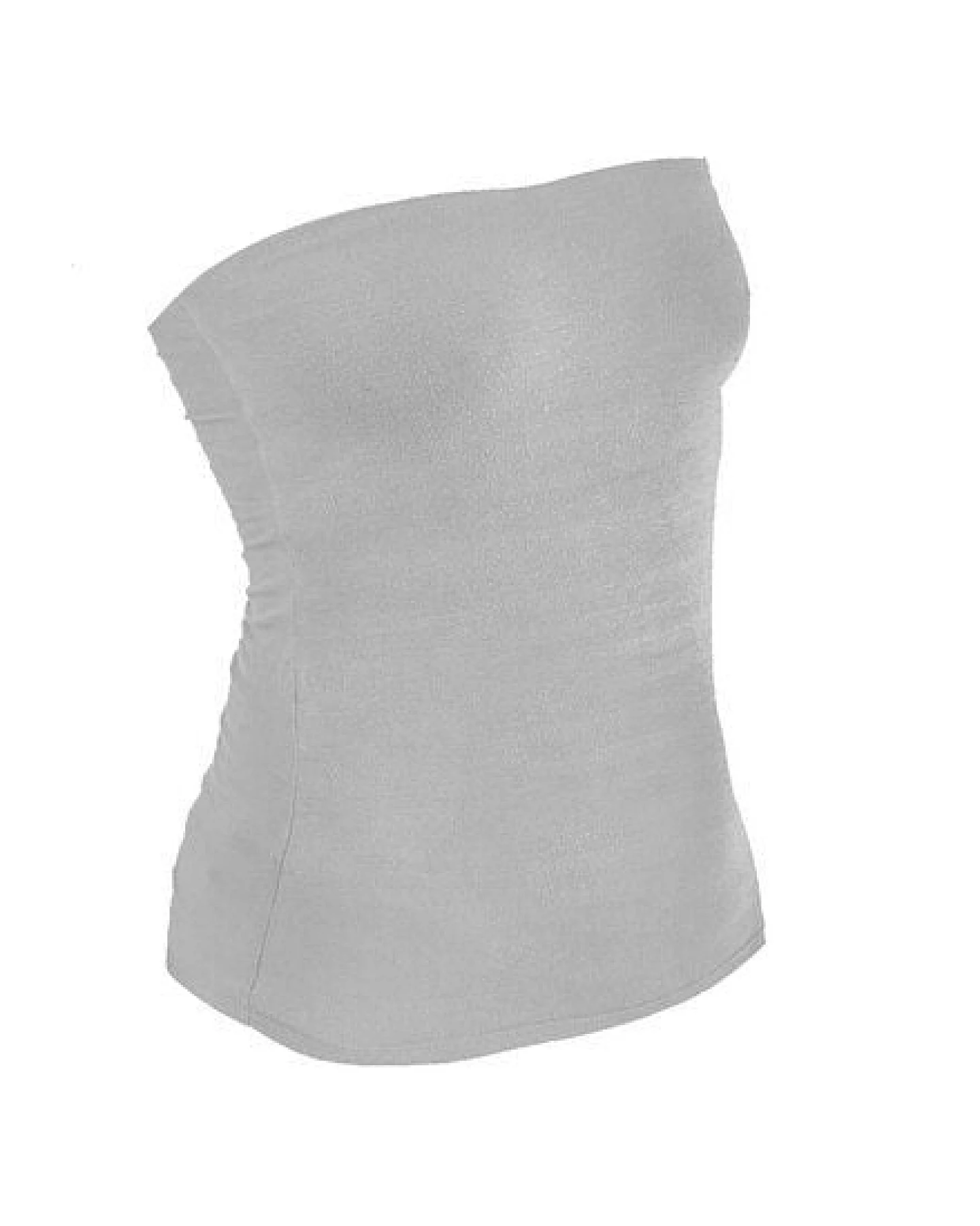 körber mode Schlauchtop, trägerloses Top aus Biobaumwolle, viele Farben, in Normalgröße & Kurzgröße – Ansicht 2