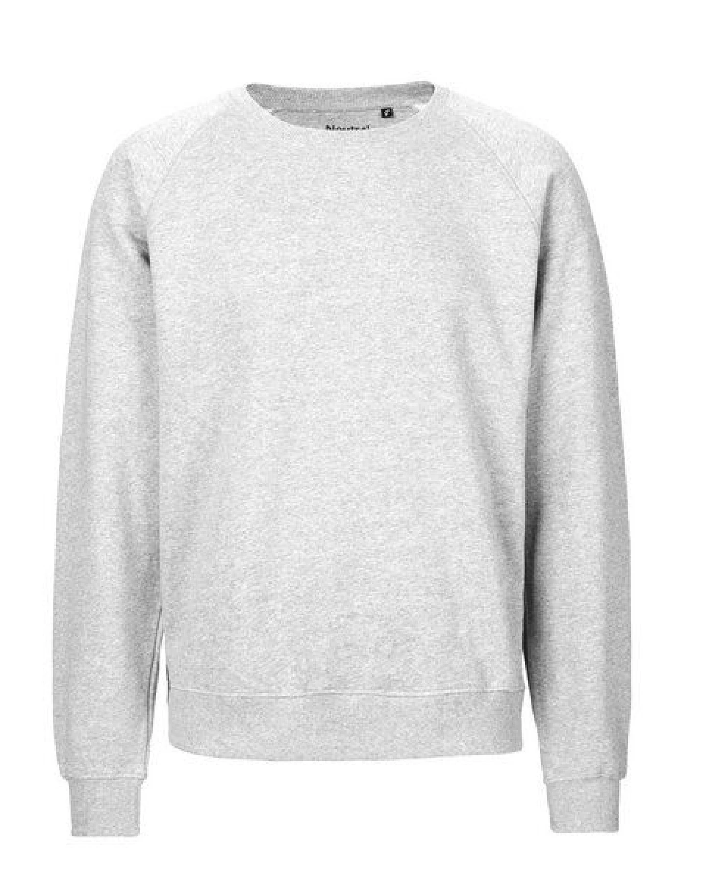 HANDGEDRUCKT "Lange Reise" Unisex Sweatshirt aus reiner Biobaumwolle (kbA) – Ansicht 3