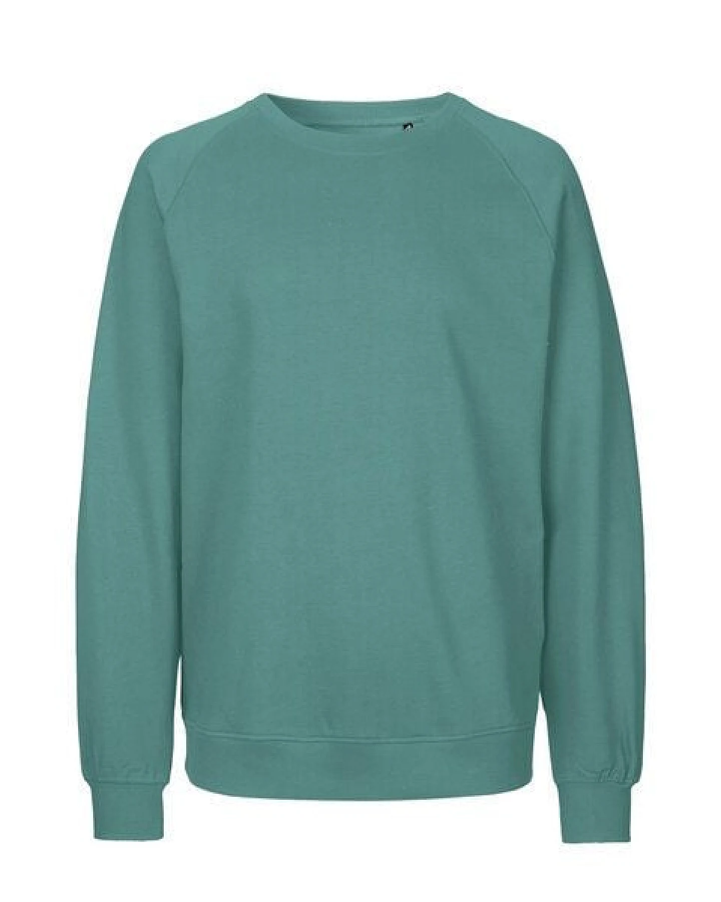 HANDGEDRUCKT "Lange Reise" Unisex Sweatshirt aus reiner Biobaumwolle (kbA) – Ansicht 3